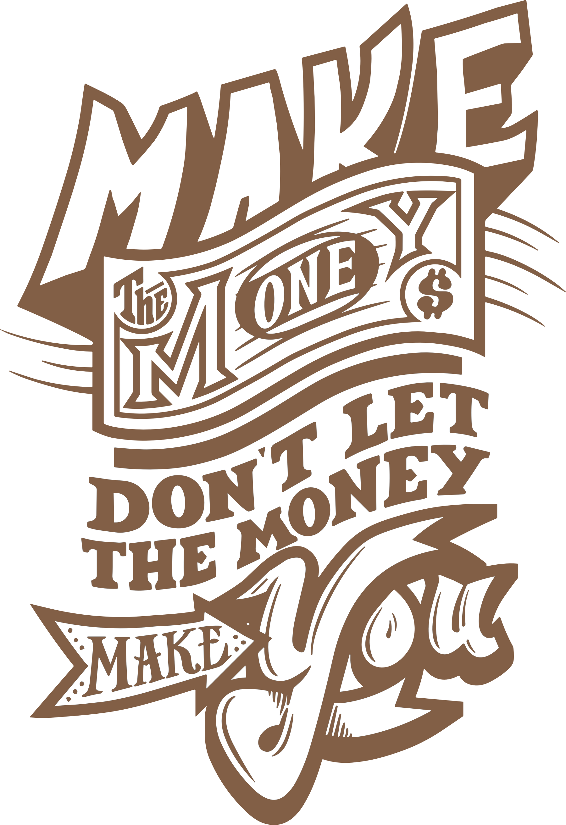 Camiseta Oversized Drop Typography Make You Hevor