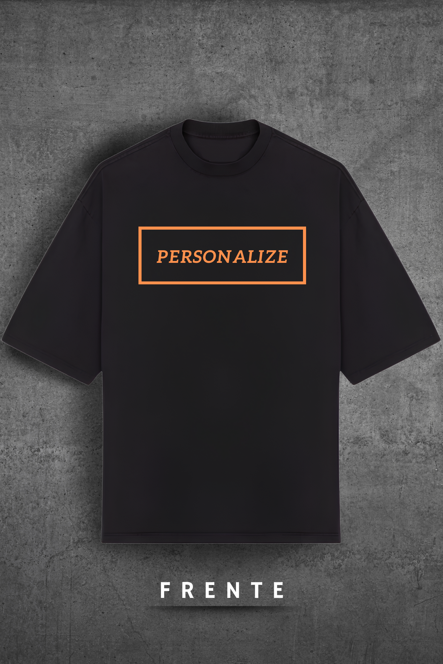 Personalize sua Camiseta Oversized Hevor