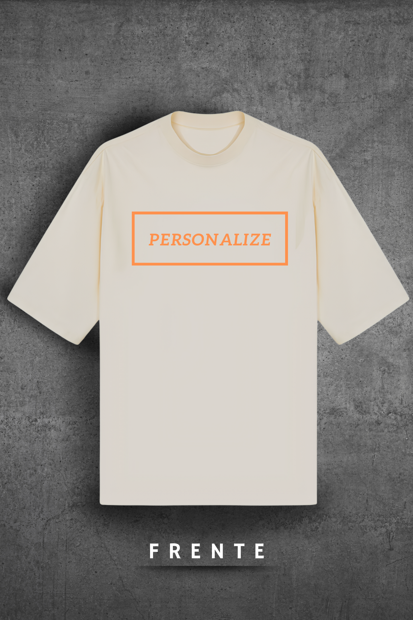 Personalize sua Camiseta Oversized Hevor