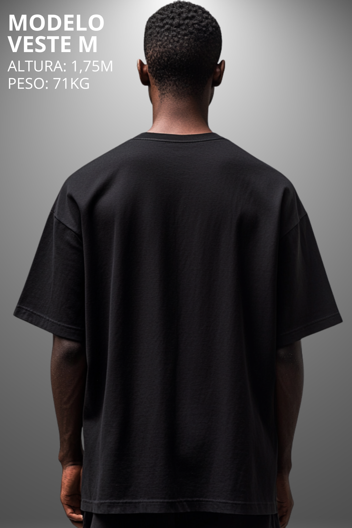 Camiseta Oversized Tshirt Hevor Despojada Serenidade