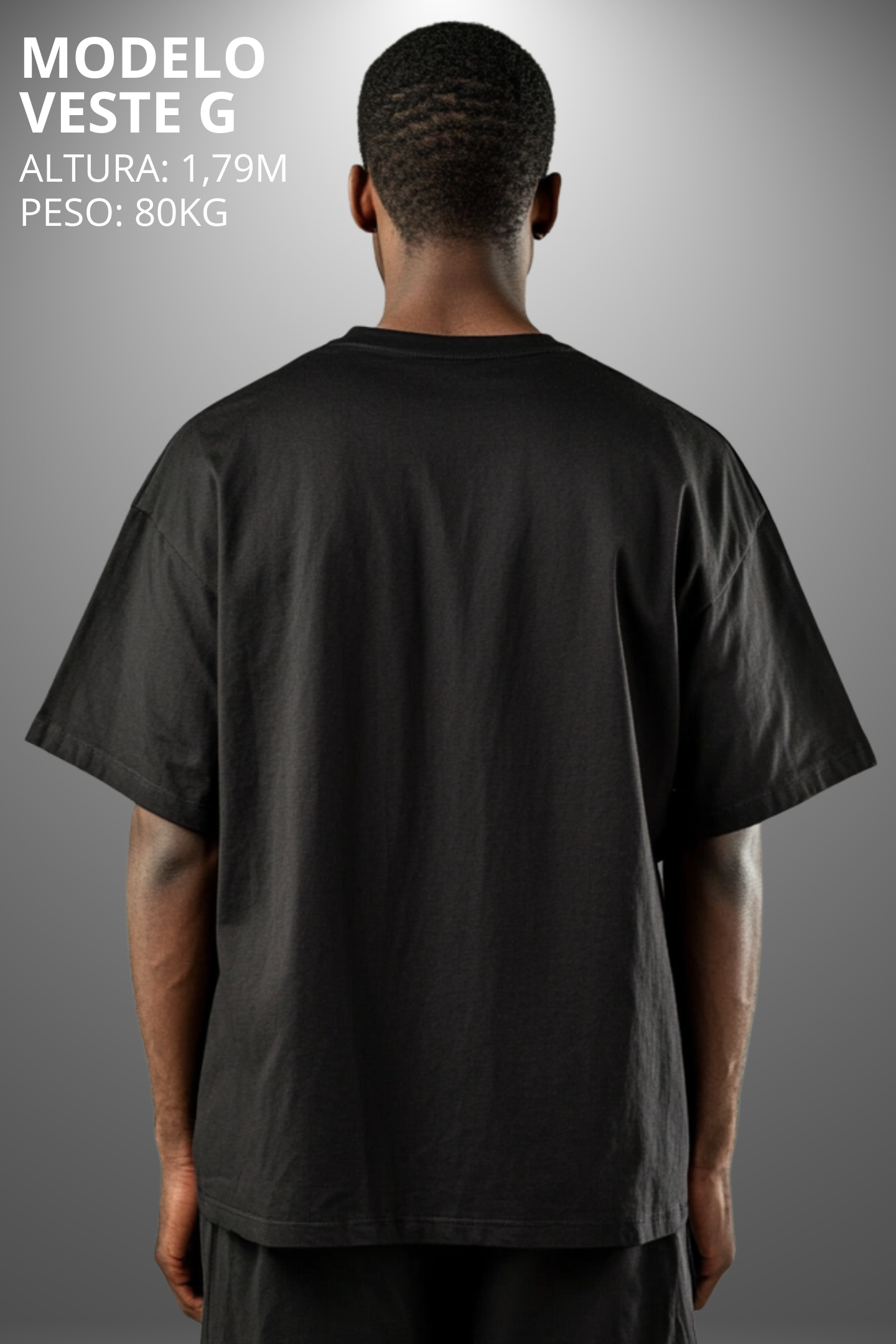 Camiseta Oversized Tshirt Hevor Despojada Serenidade