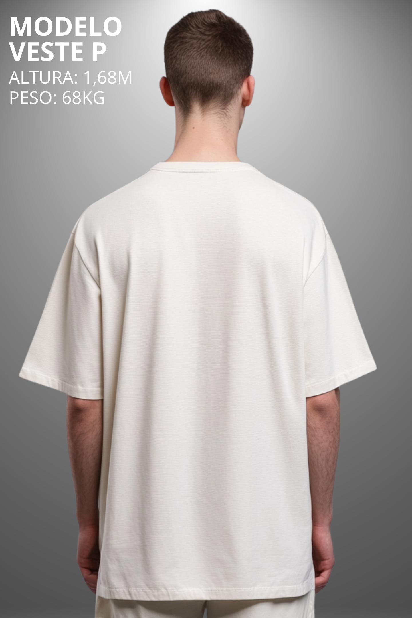 Camiseta Oversized Tshirt Hevor Despojada Serenidade