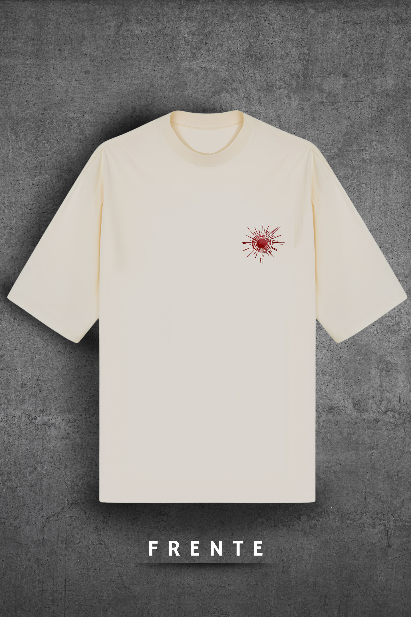 Camiseta Oversized Tshirt Hevor Exclusive Desert Road