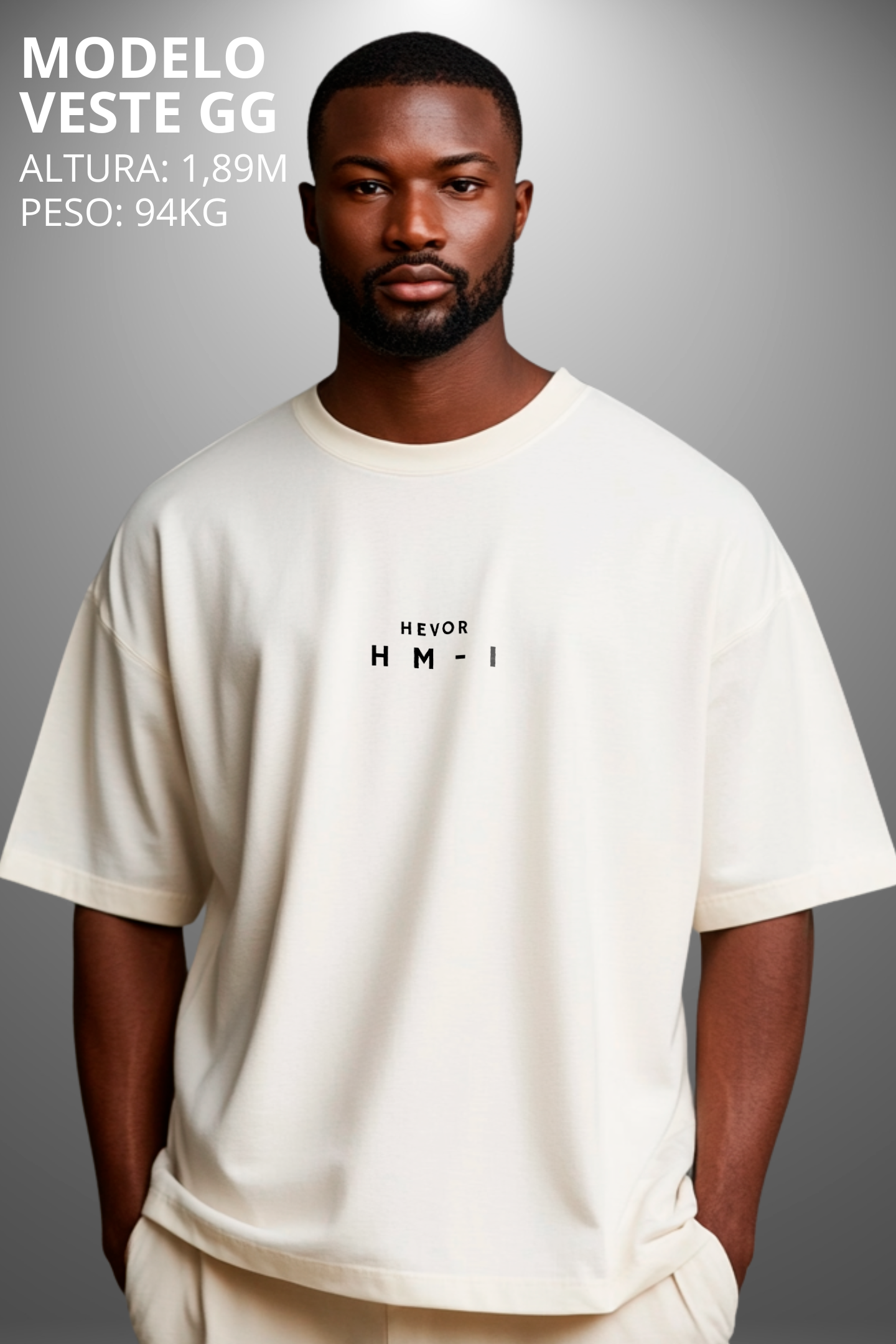 Camiseta Oversized Drop Folclore Brasileiro Mula Sem Cabeça Hevor