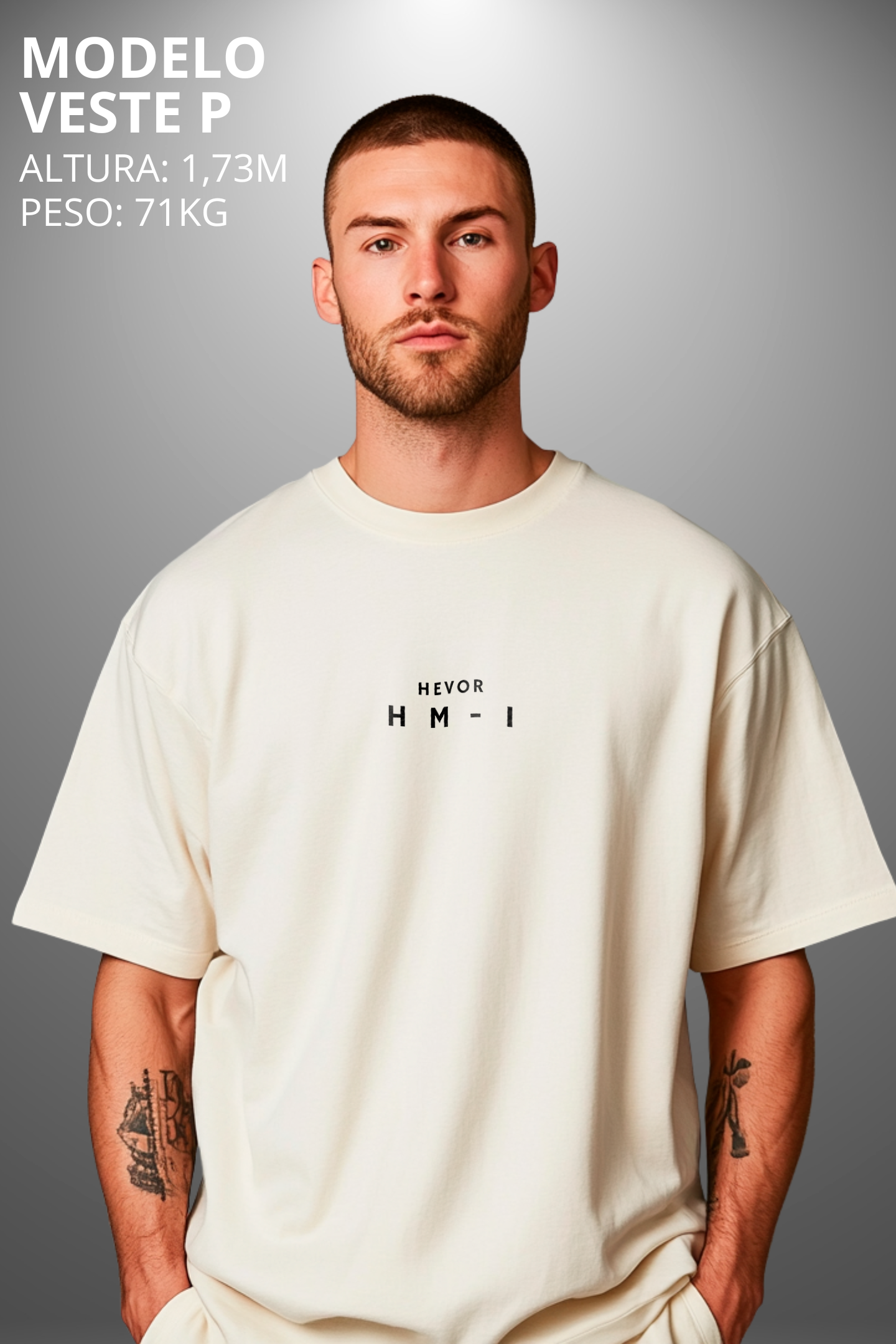 Camiseta Oversized Drop Folclore Brasileiro Mula Sem Cabeça Hevor