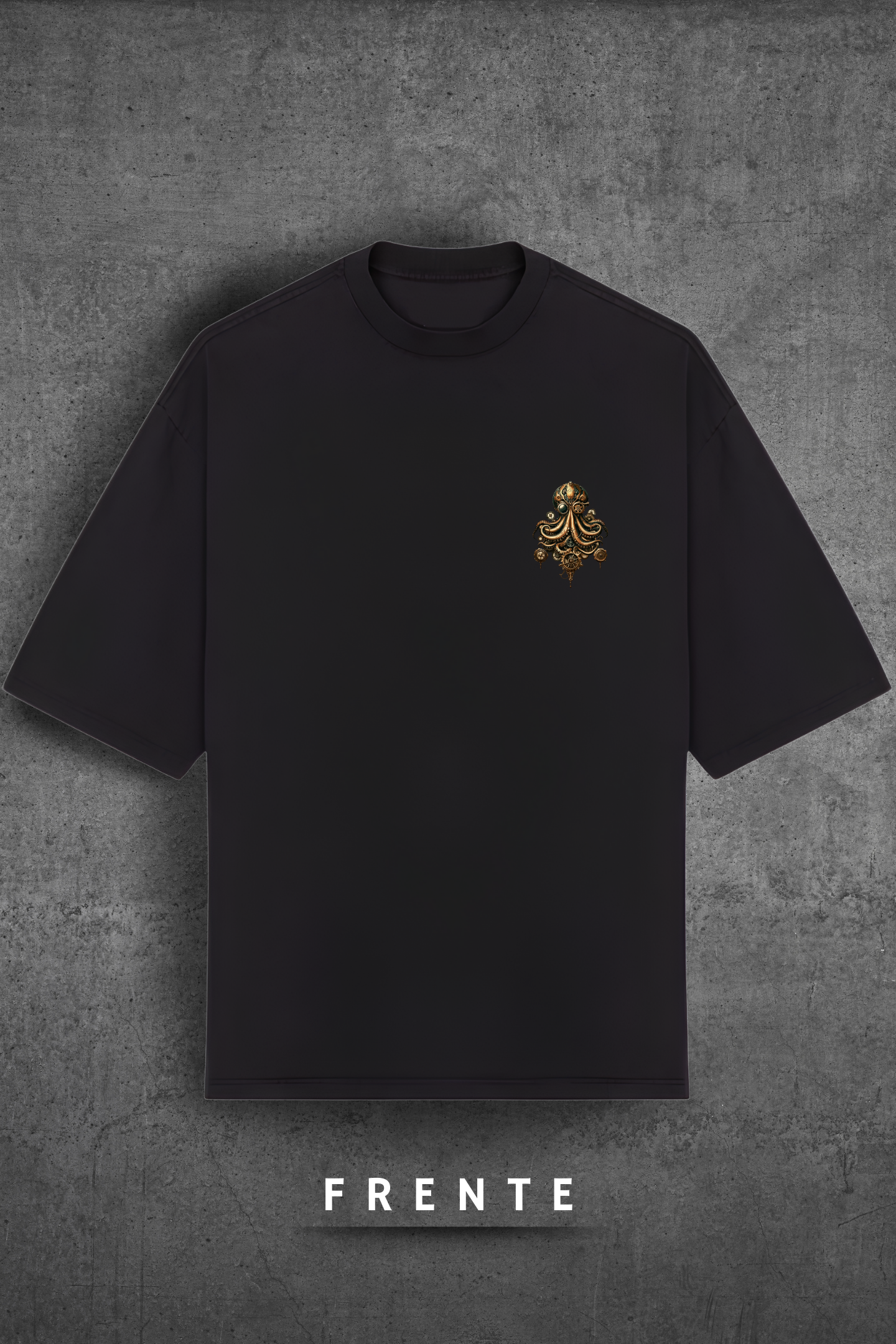 Camiseta Oversized Tshirt Hevor Tarot Kraquen