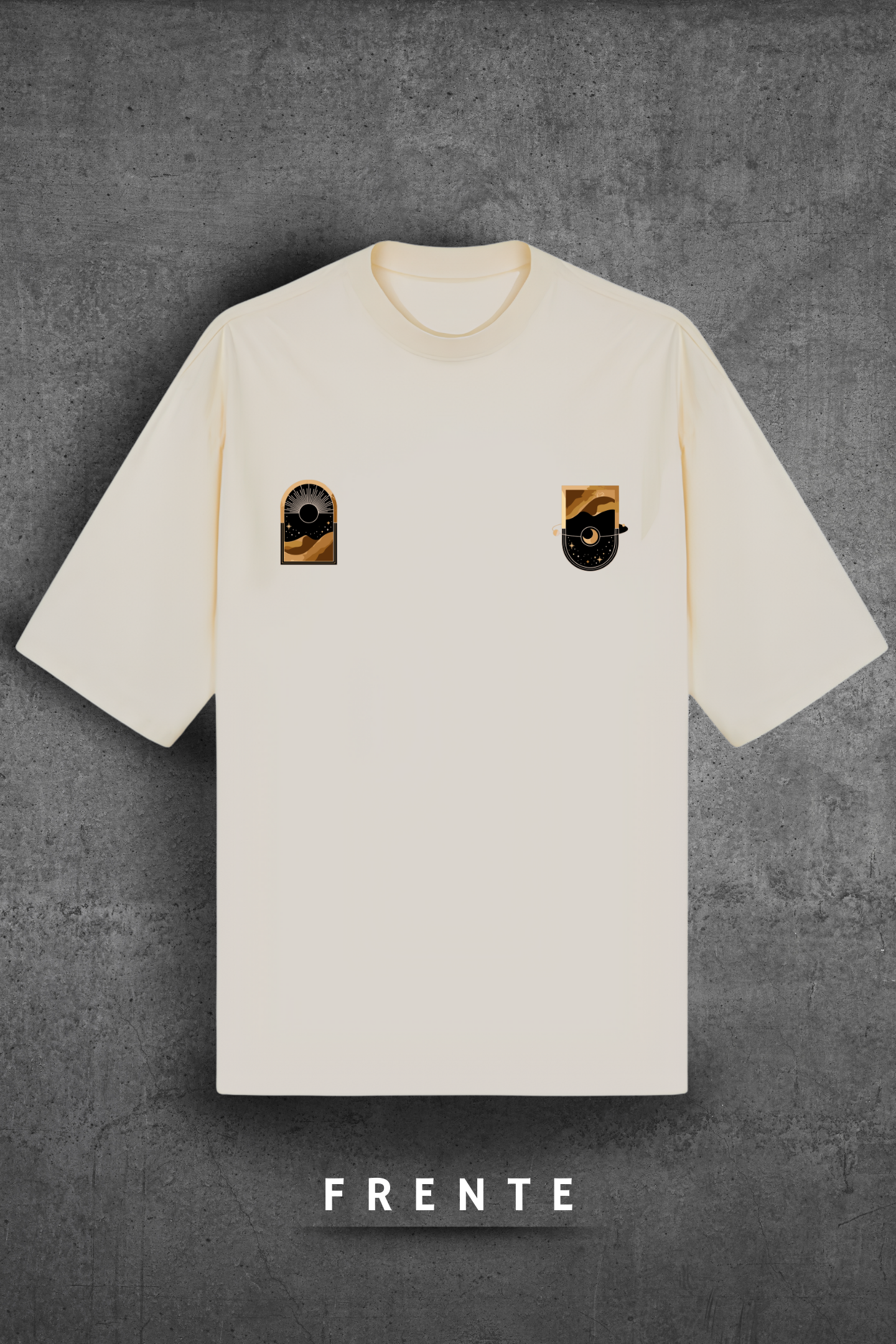 Camiseta Oversized Tshirt Hevor Exclusive Dualism