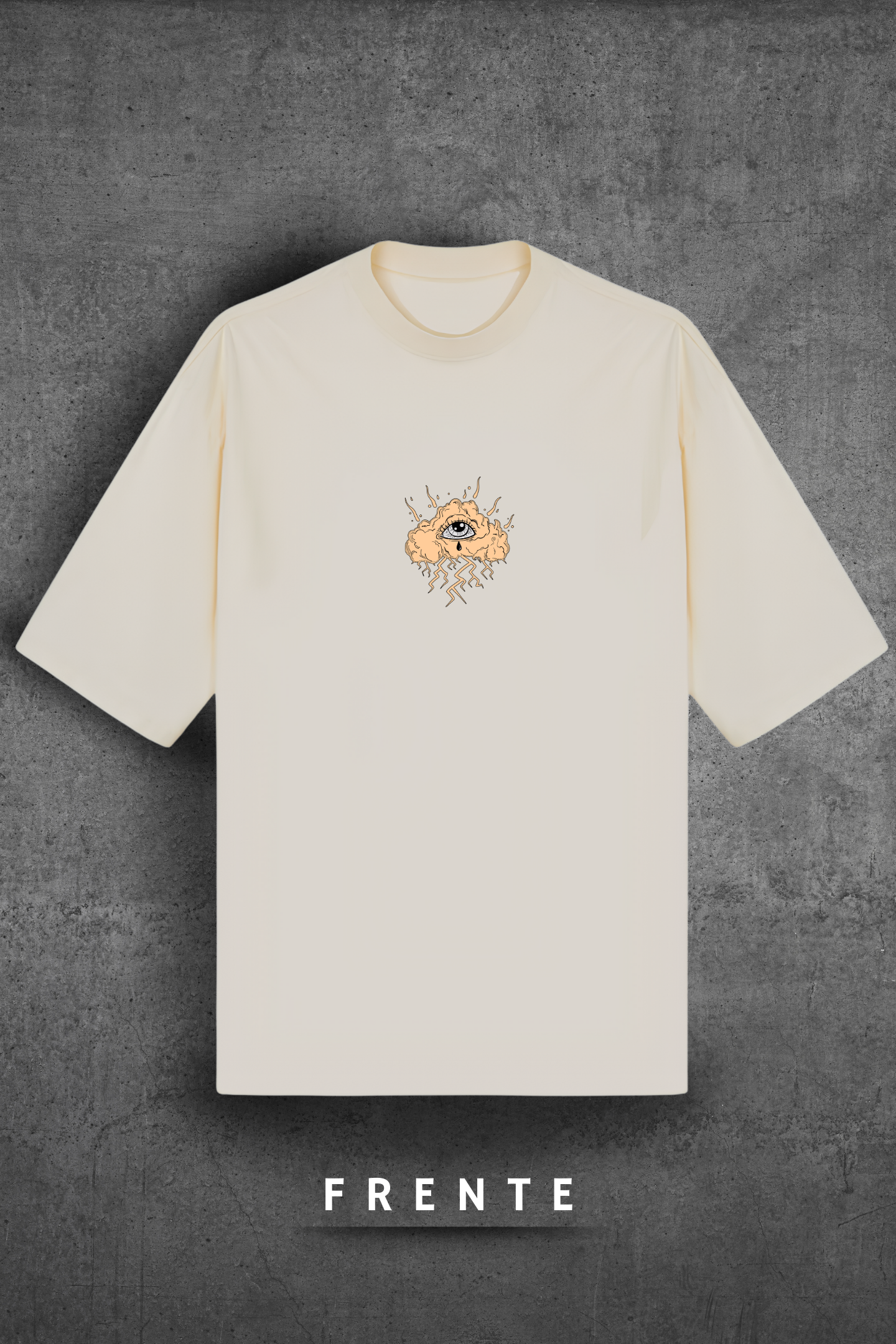 Camiseta Oversized Tshirt Hevor Despojada Tempestade