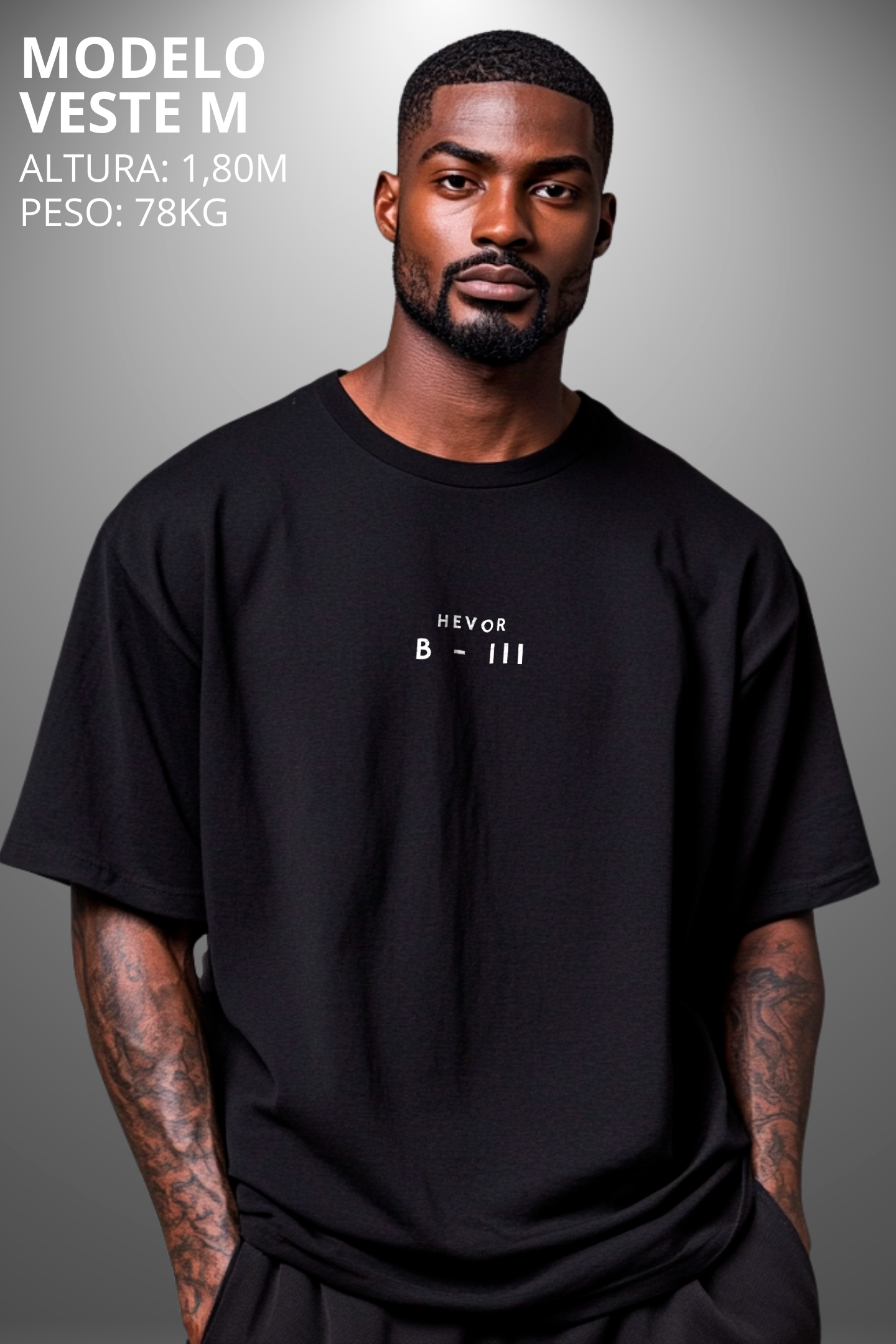 Camiseta Oversized Drop Folclore Brasileiro Boitata Hevor
