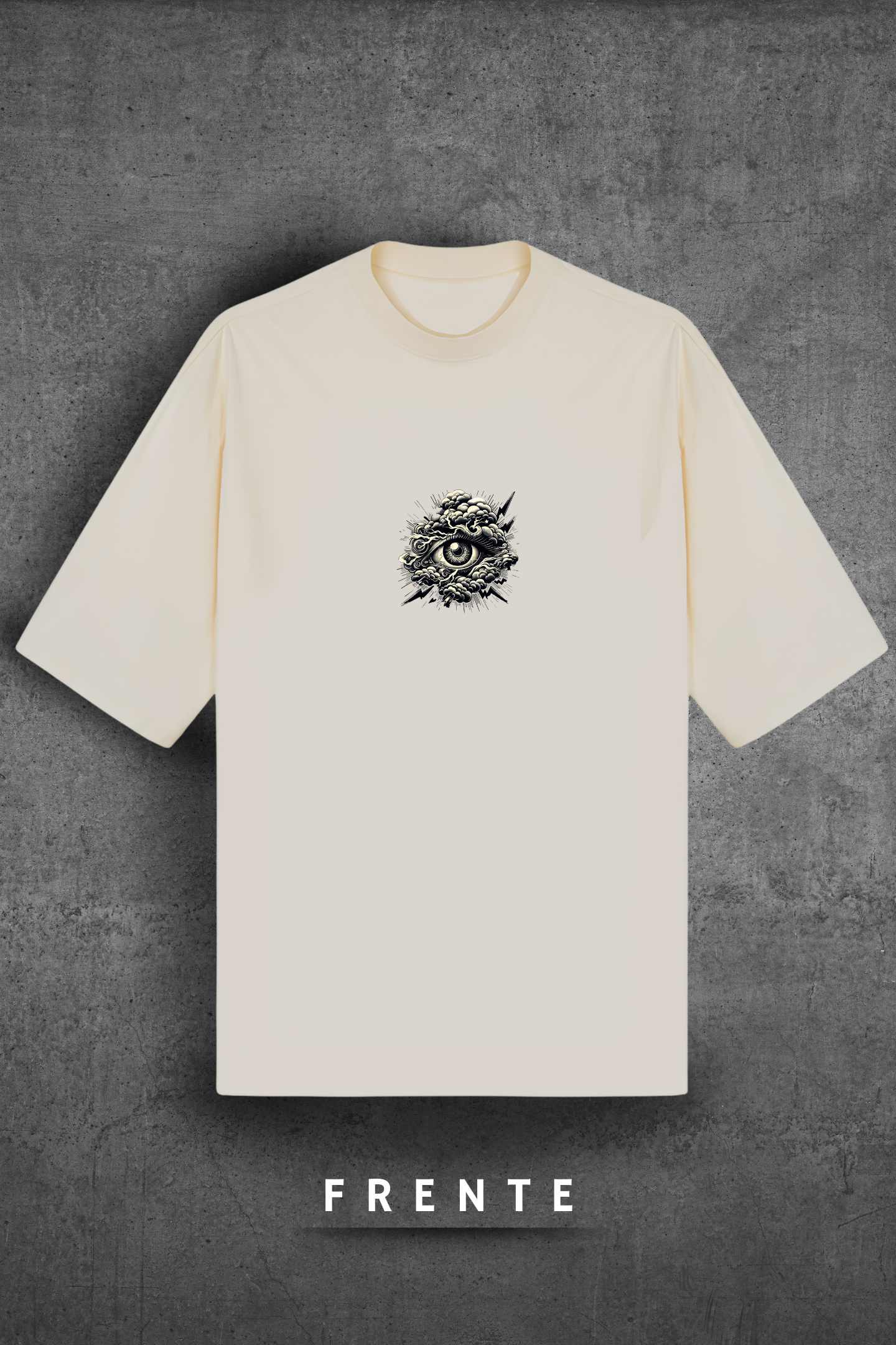 Camiseta Oversized Tshirt Hevor Despojada Storm