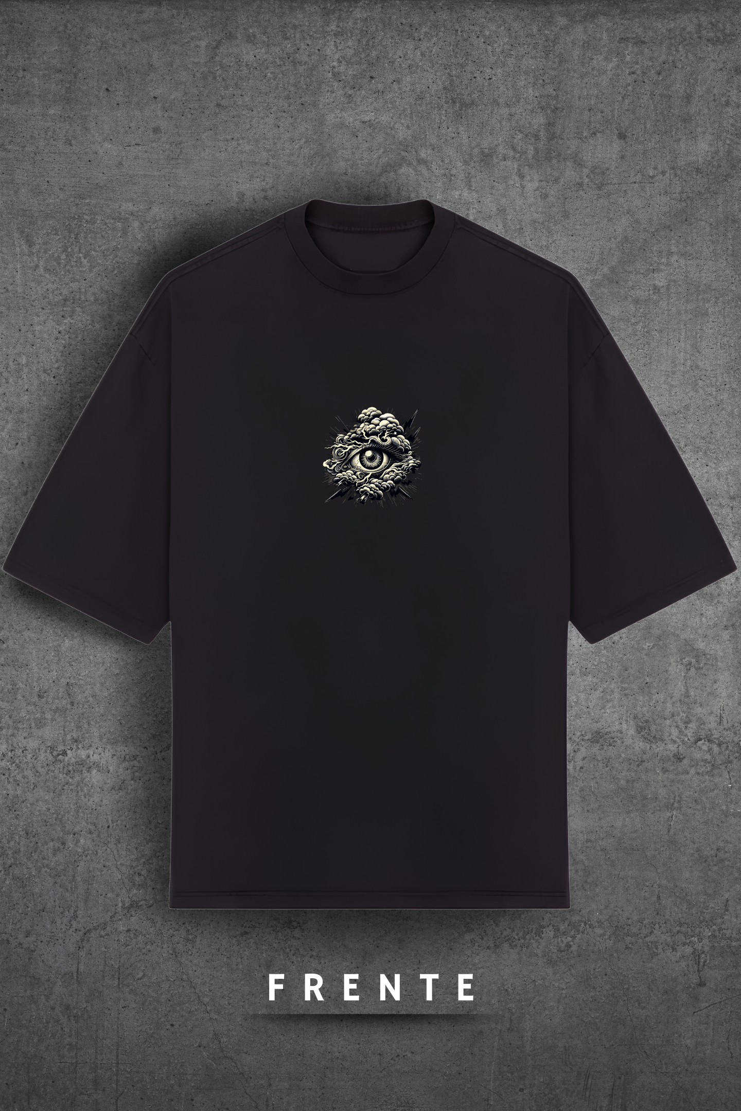 Camiseta Oversized Tshirt Hevor Despojada Storm