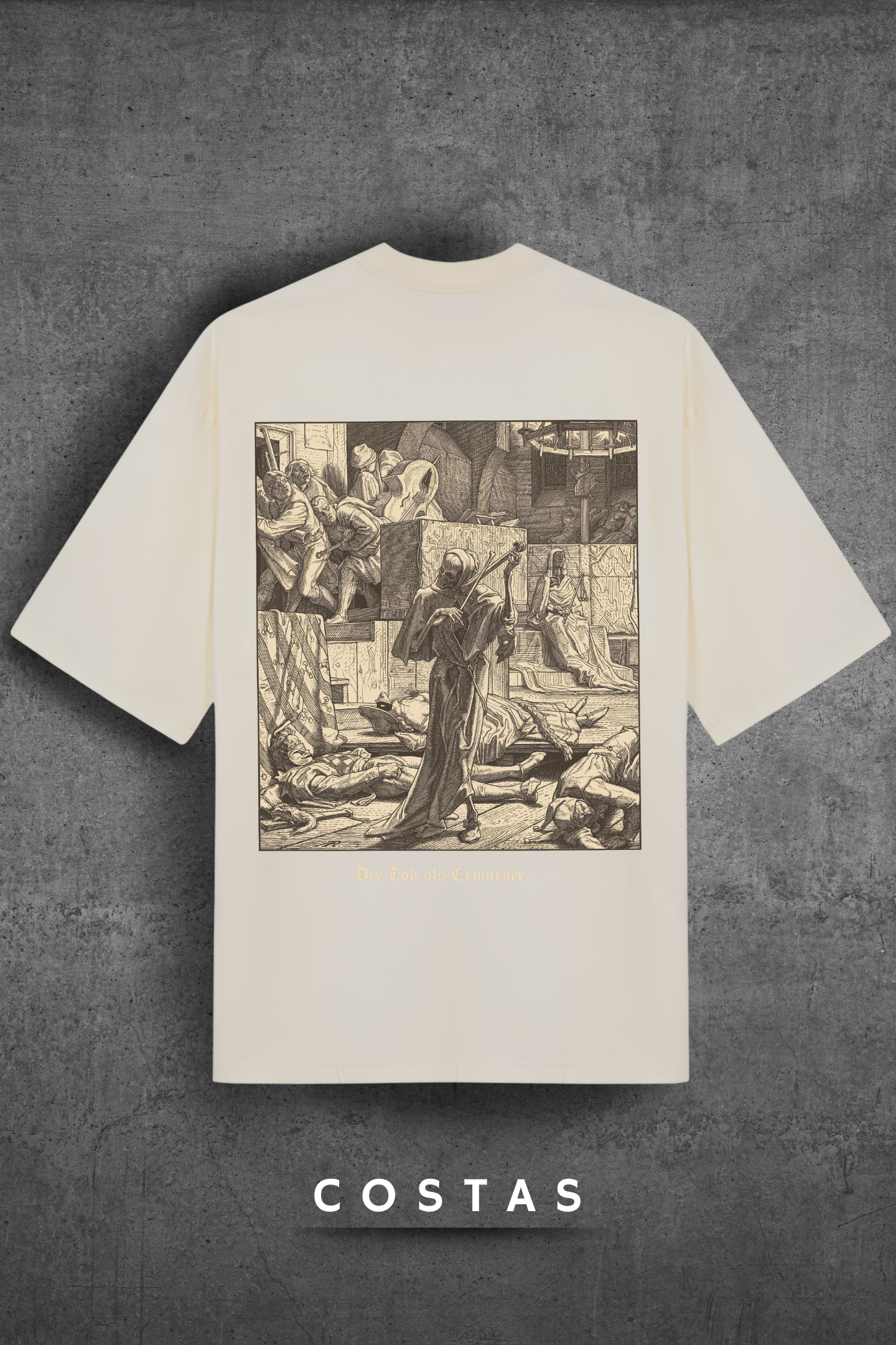 Camiseta Oversized Tshirt Hevor Tarot Final Sigh