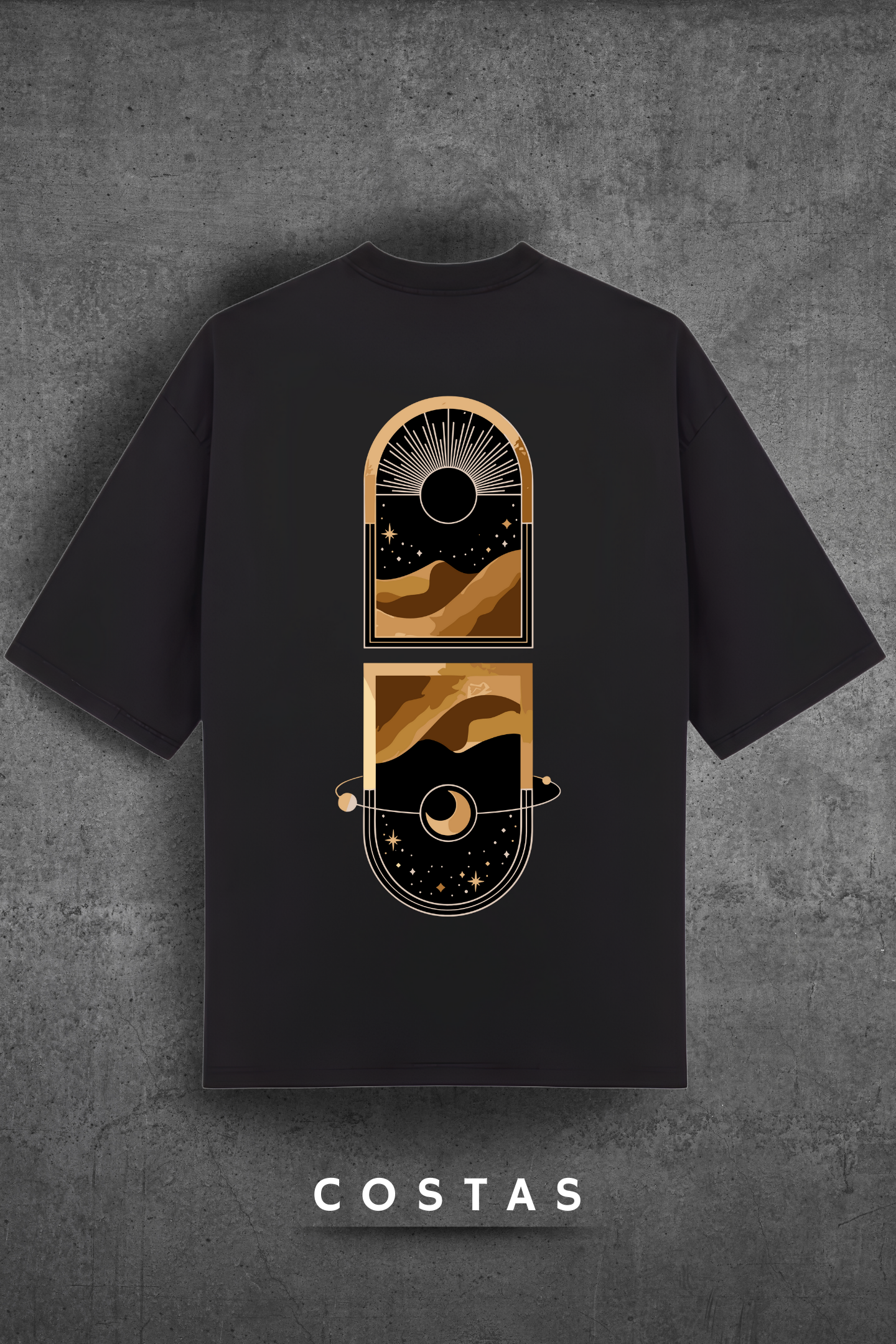 Camiseta Oversized Tshirt Hevor Exclusive Dualism