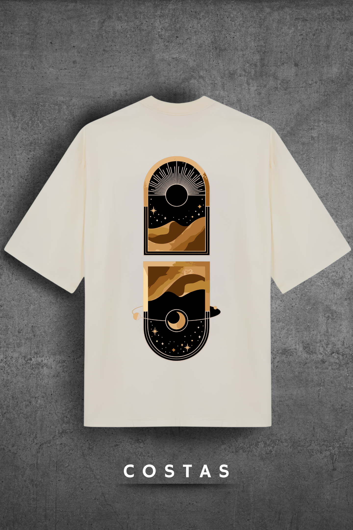 Camiseta Oversized Tshirt Hevor Exclusive Dualism