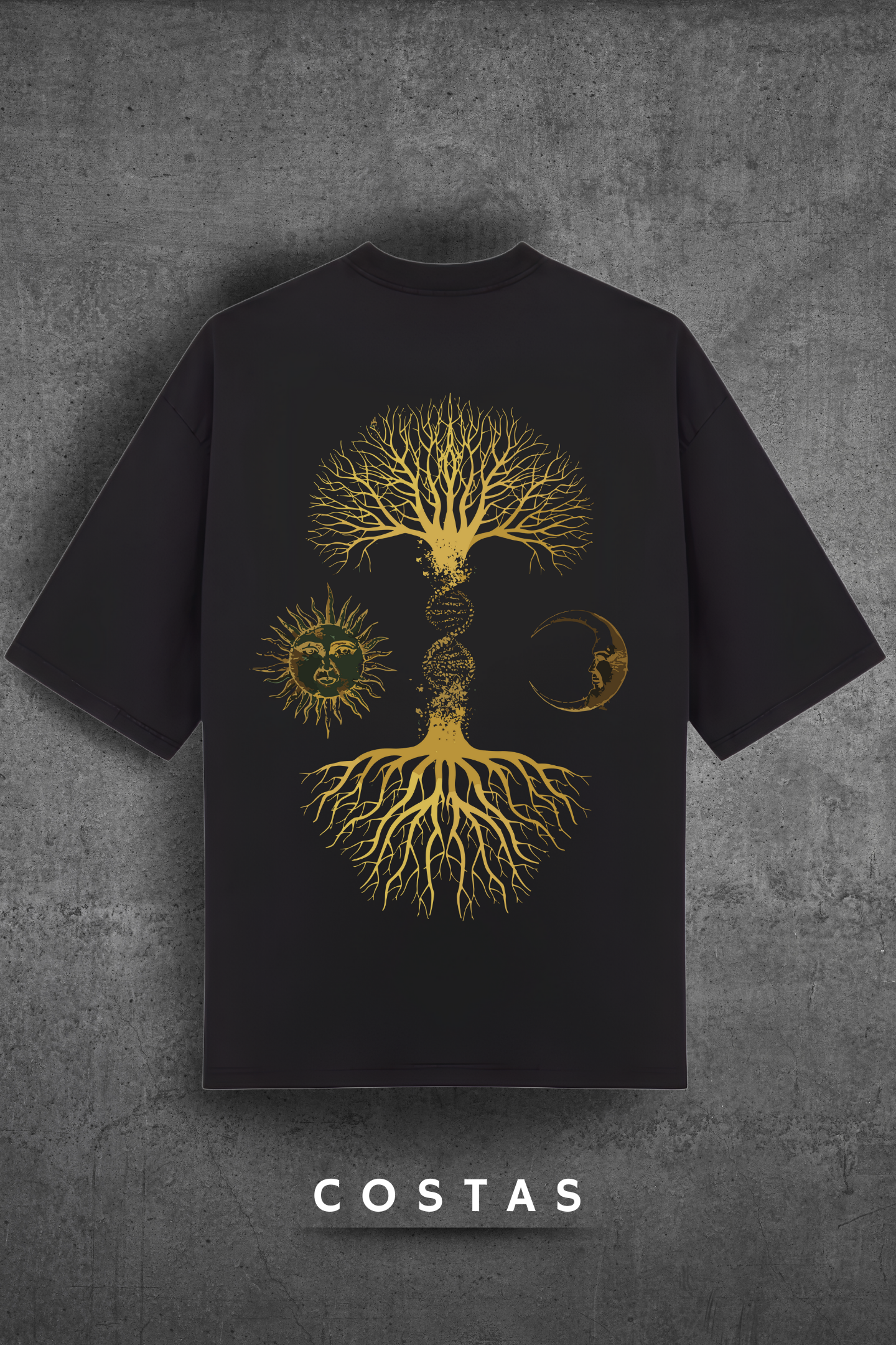 Camiseta Oversized Tshirt Hevor Exclusive Tree
