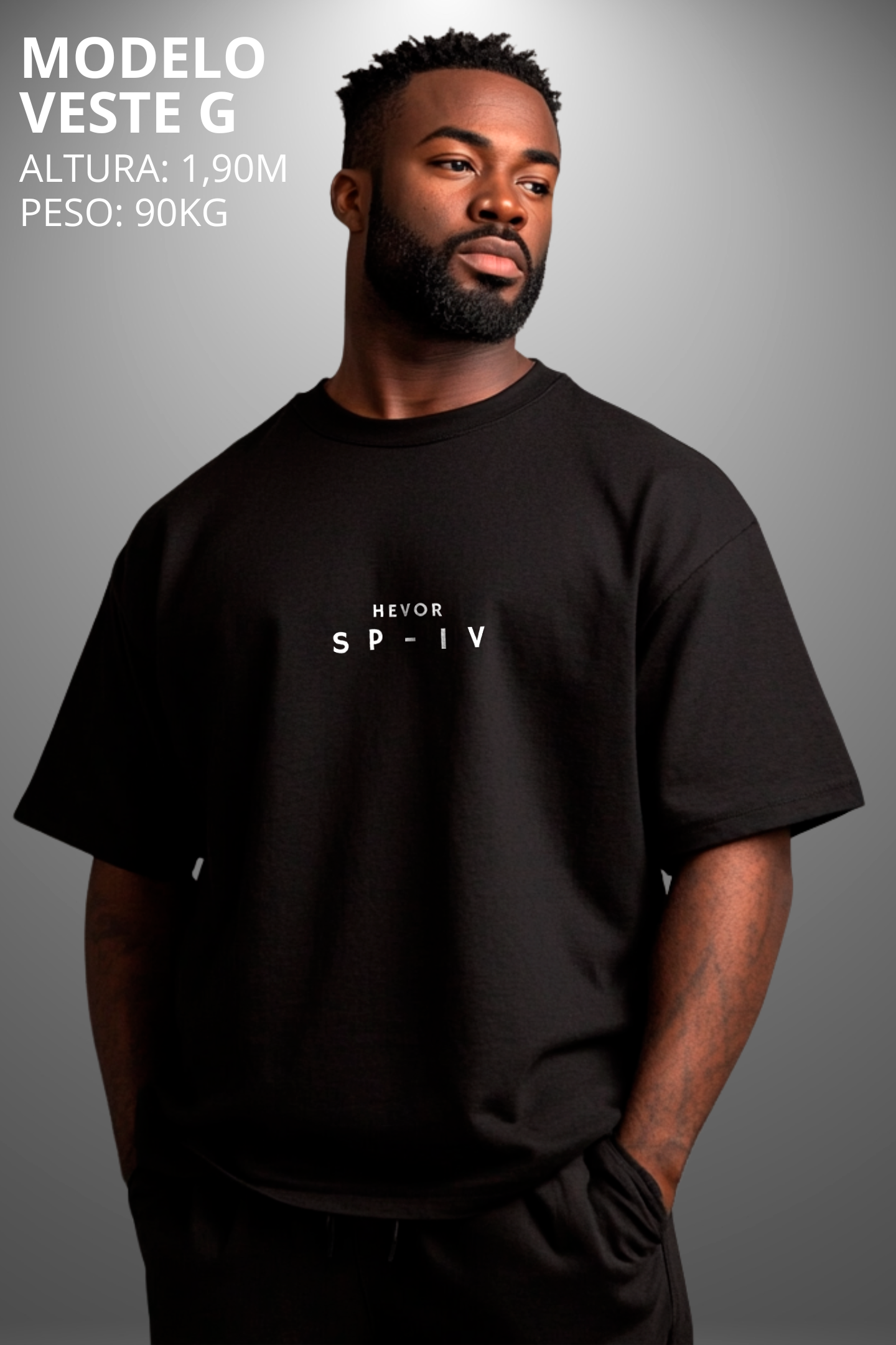 Camiseta Oversized Drop Folclore Brasileiro Saci Pererê Hevor