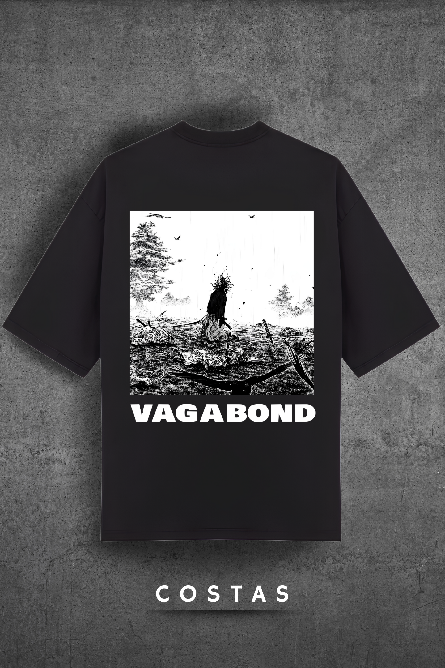 Camiseta Oversized Tshirt Hevor Vagabond