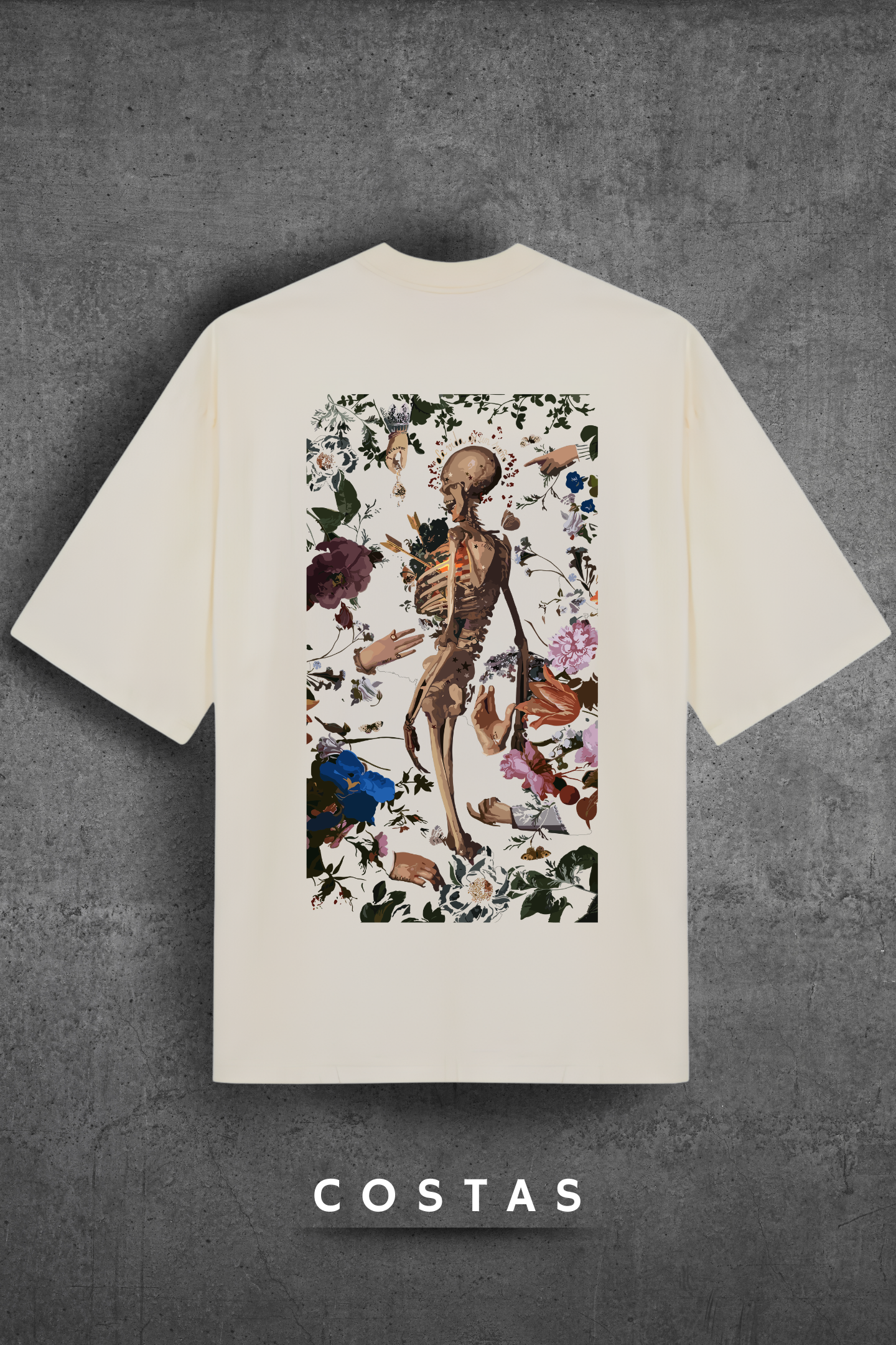 Camiseta Oversized Tshirt Hevor Tarot A Vida é um Sonho