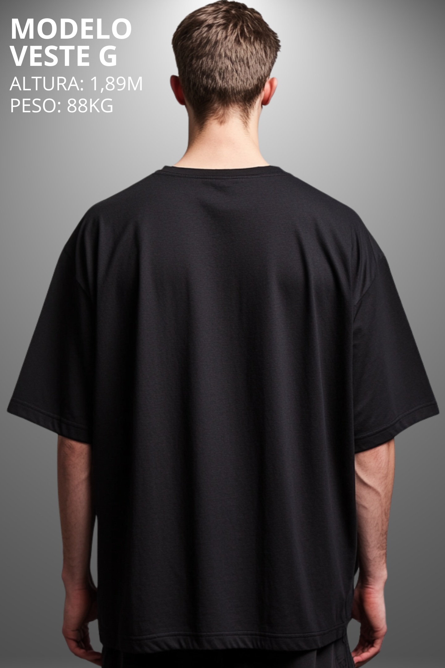 Camiseta Oversized Tshirt Hevor Despojada Arcanjo Angelo