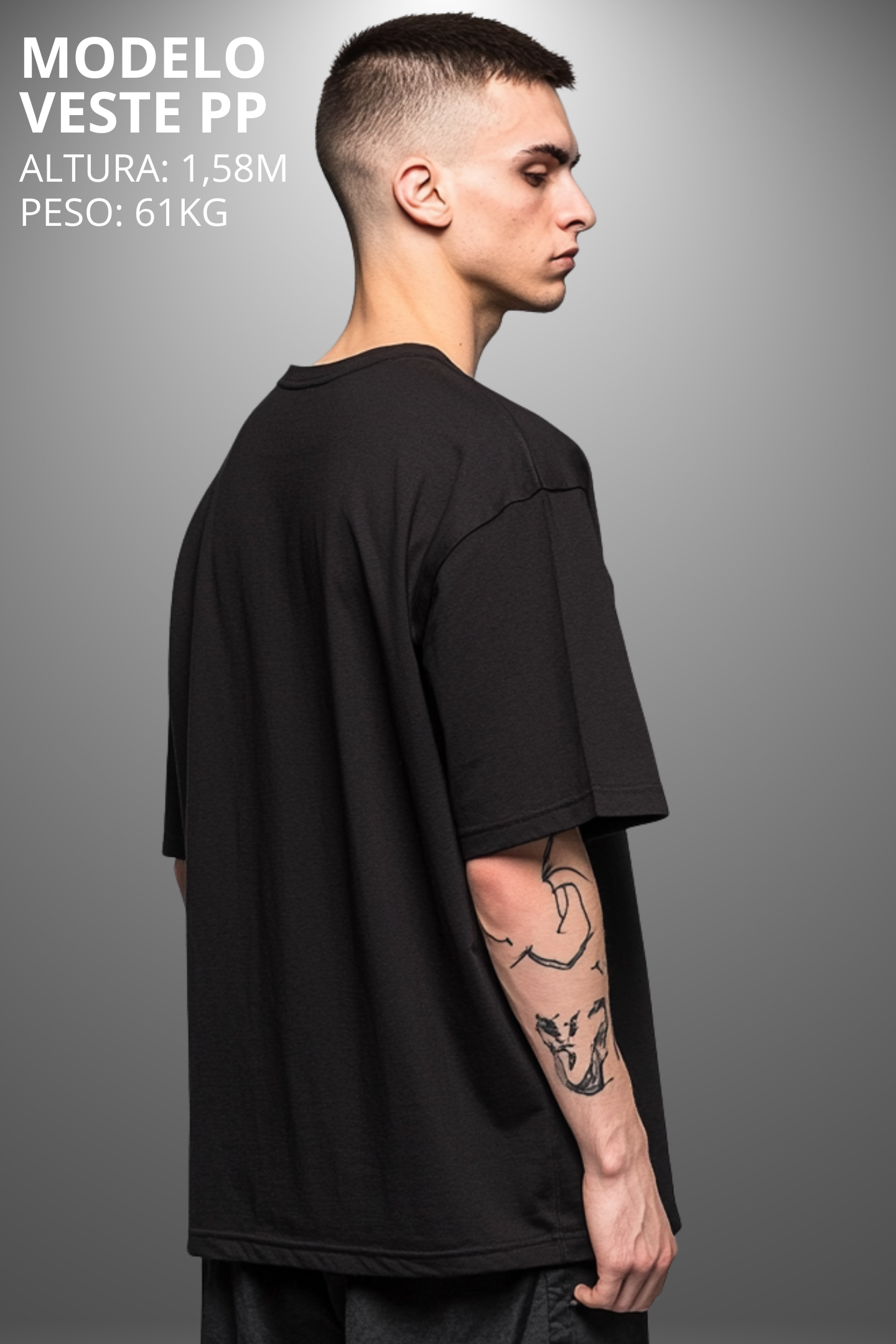 Camiseta Oversized Tshirt Hevor Despojada Waves