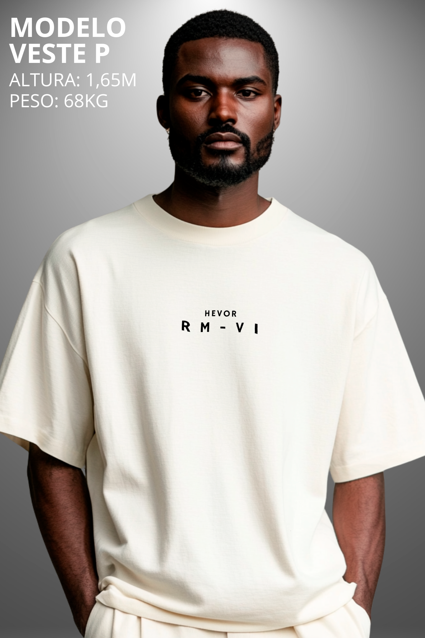 Camiseta Oversized Drop Folclore Brasileiro Rasga Mortalha Hevor