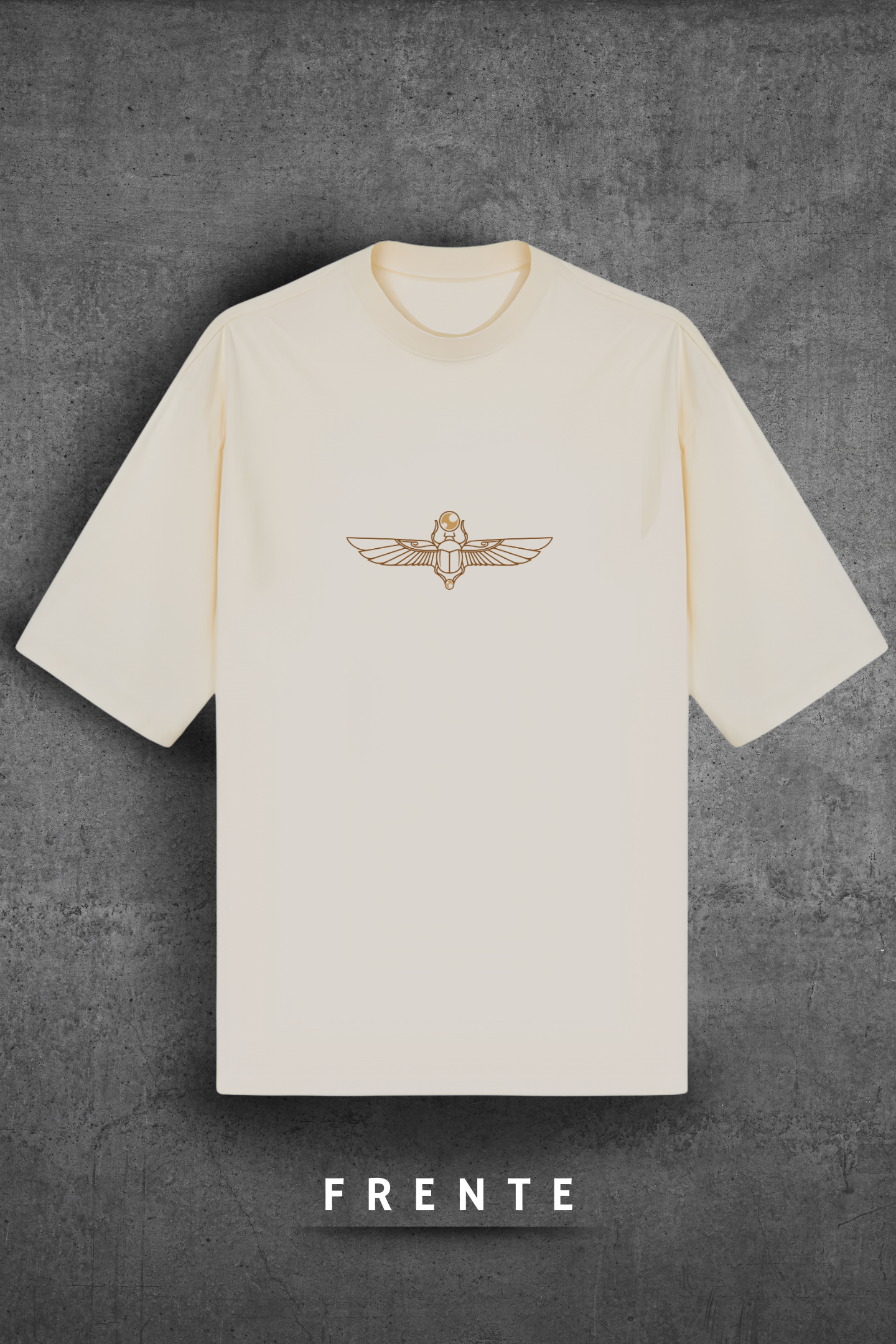 Camiseta Oversized Tshirt Hevor Despojada Escaravelho