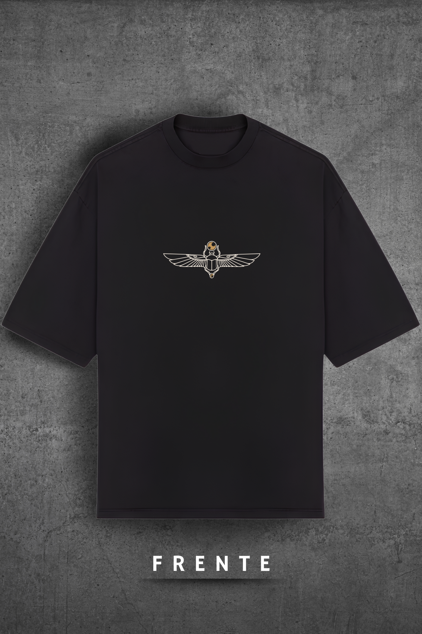 Camiseta Oversized Tshirt Hevor Despojada Escaravelho