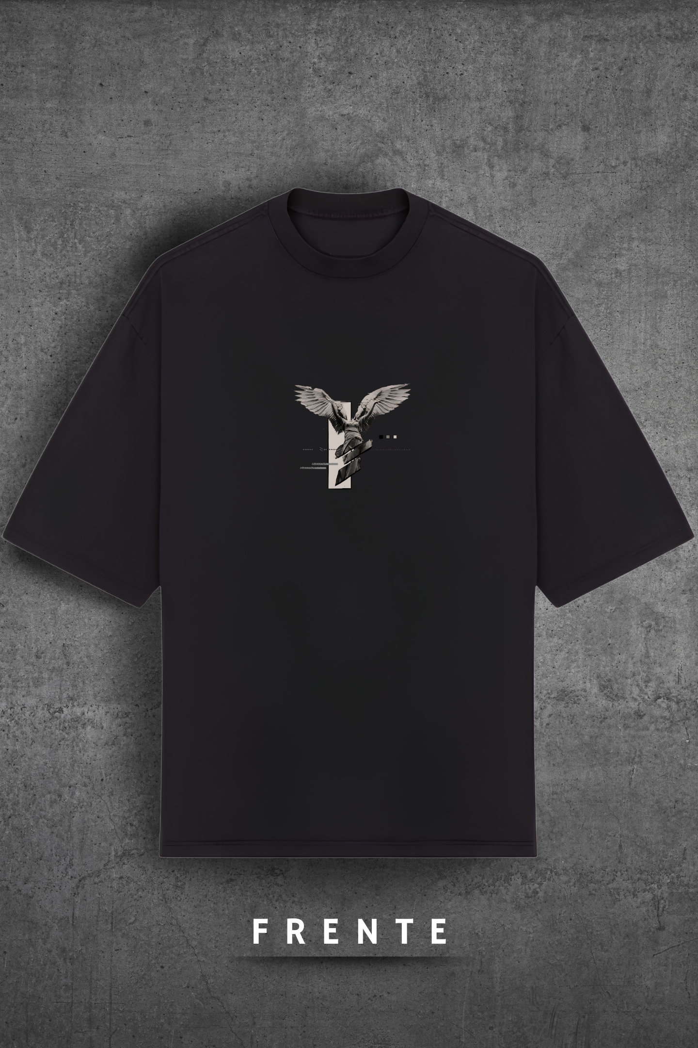 Camiseta Oversized Tshirt Hevor Despojada Arcanjo Angelo