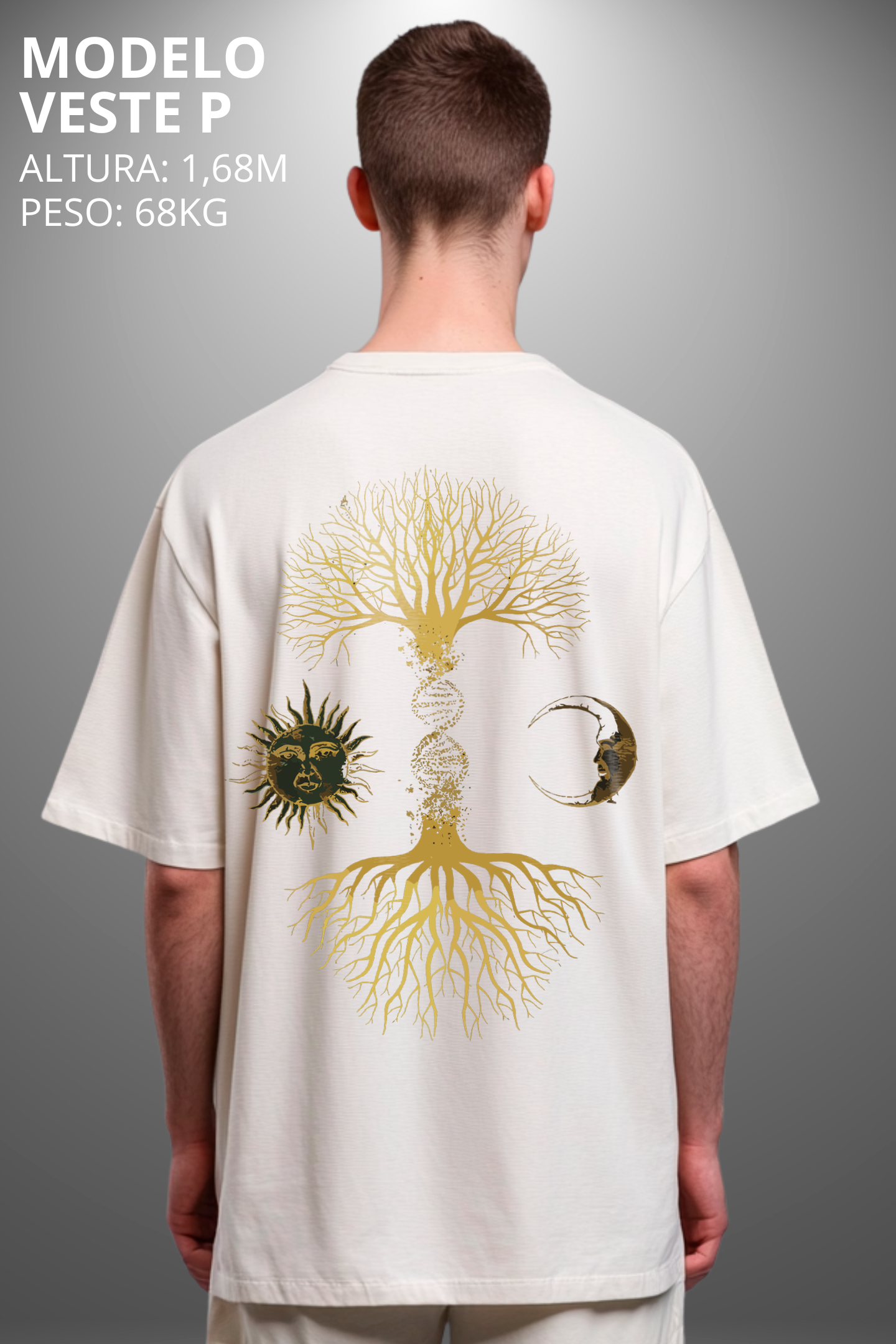 Camiseta Oversized Tshirt Hevor Exclusive Tree