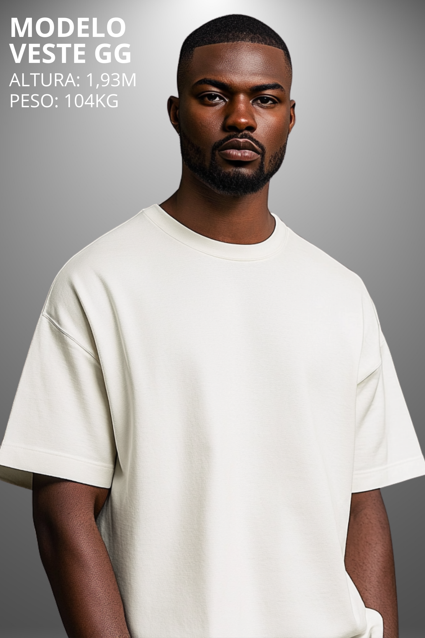 Camiseta Oversized Drop Typography To The Have Hevor