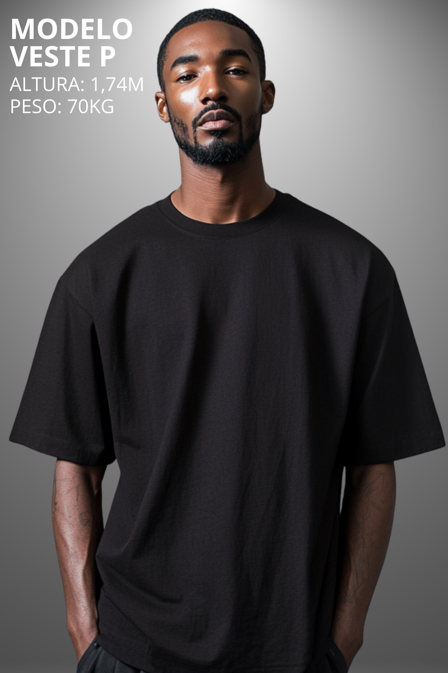 Camiseta Oversized Drop Typography To The Have Hevor