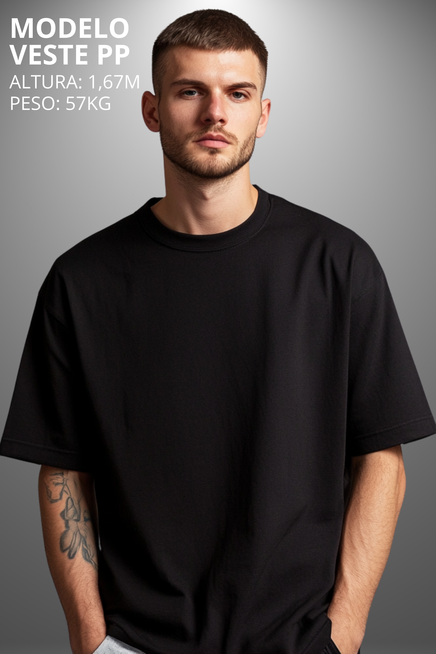Camiseta Oversized Drop Typography To The Have Hevor