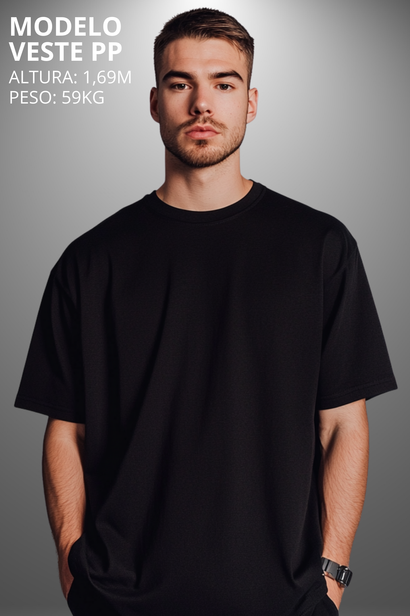 Camiseta Oversized Drop Typography High Life Hevor