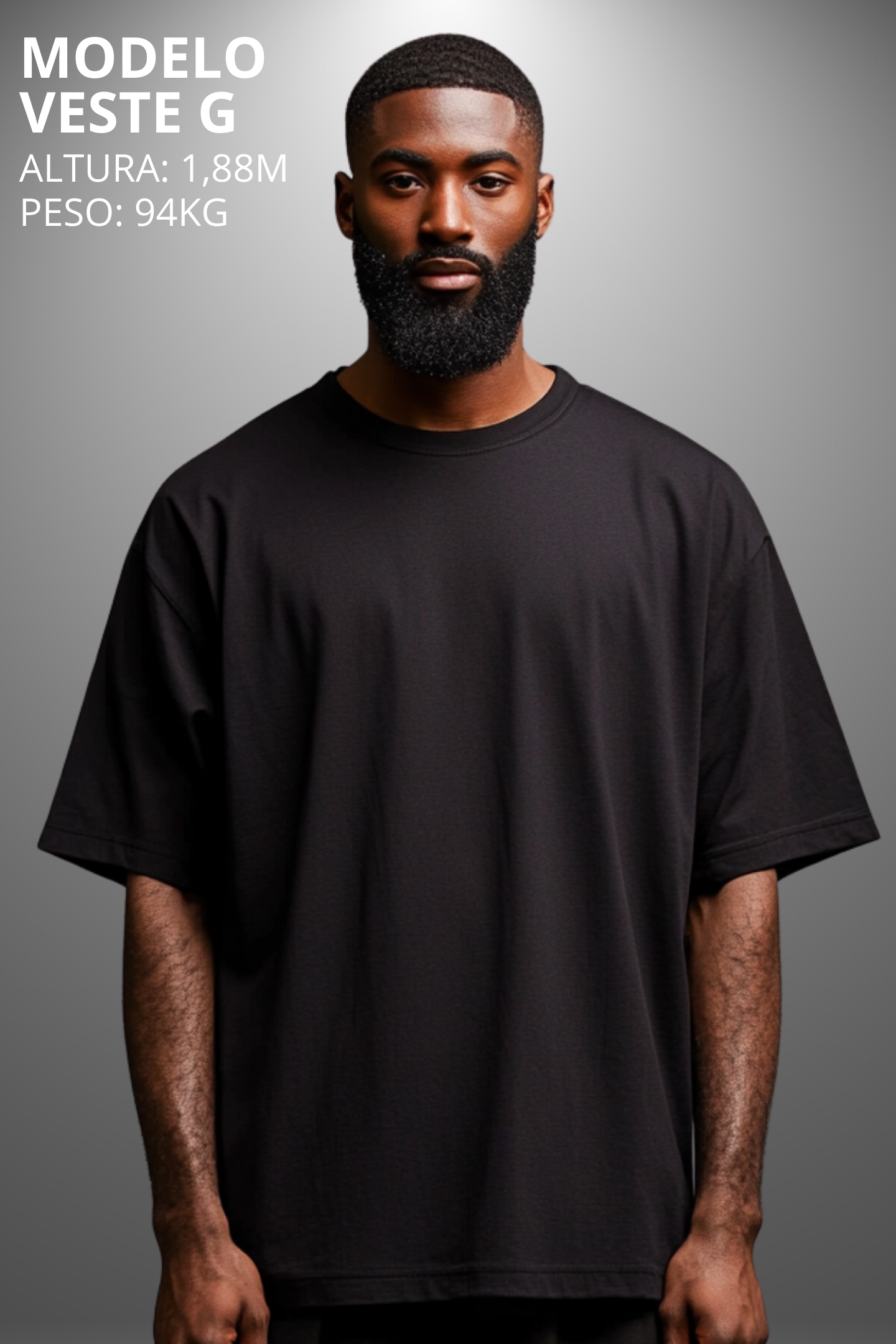 Camiseta Oversized Drop Typography Not Like Us Hevor