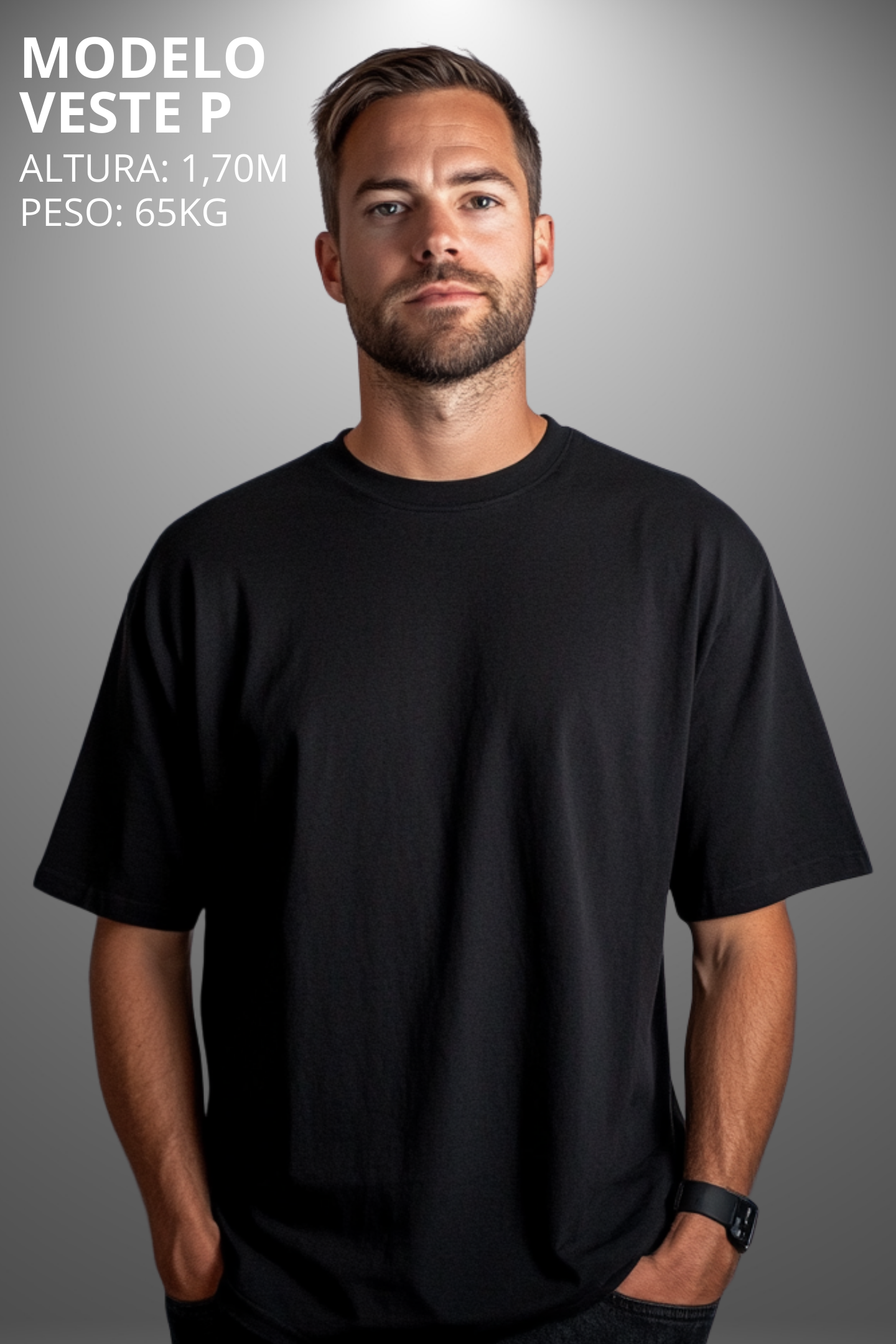 Camiseta Oversized Drop Typography Start Before Hevor