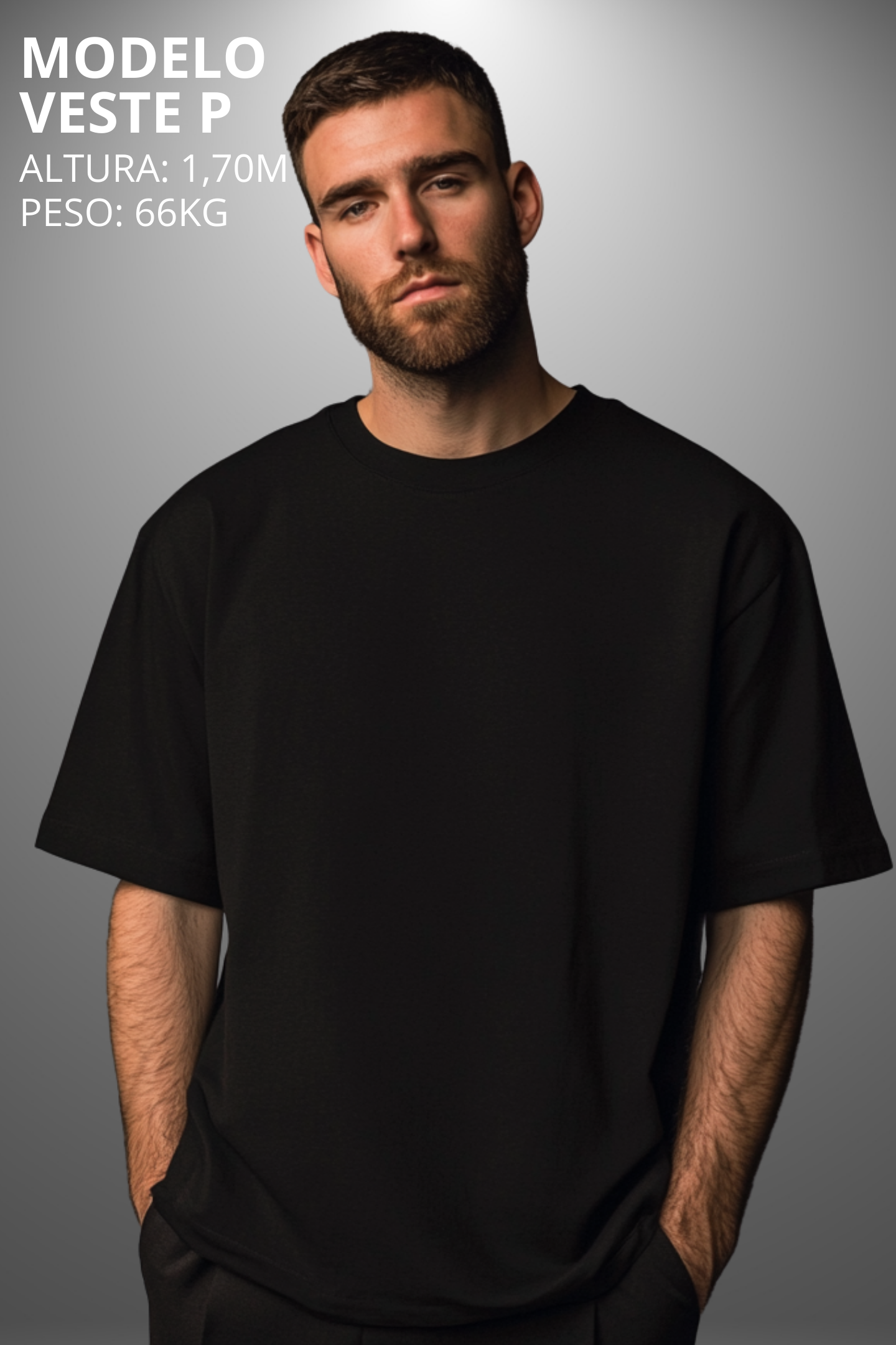 Camiseta Oversized Drop Typography Stay Wild Hevor