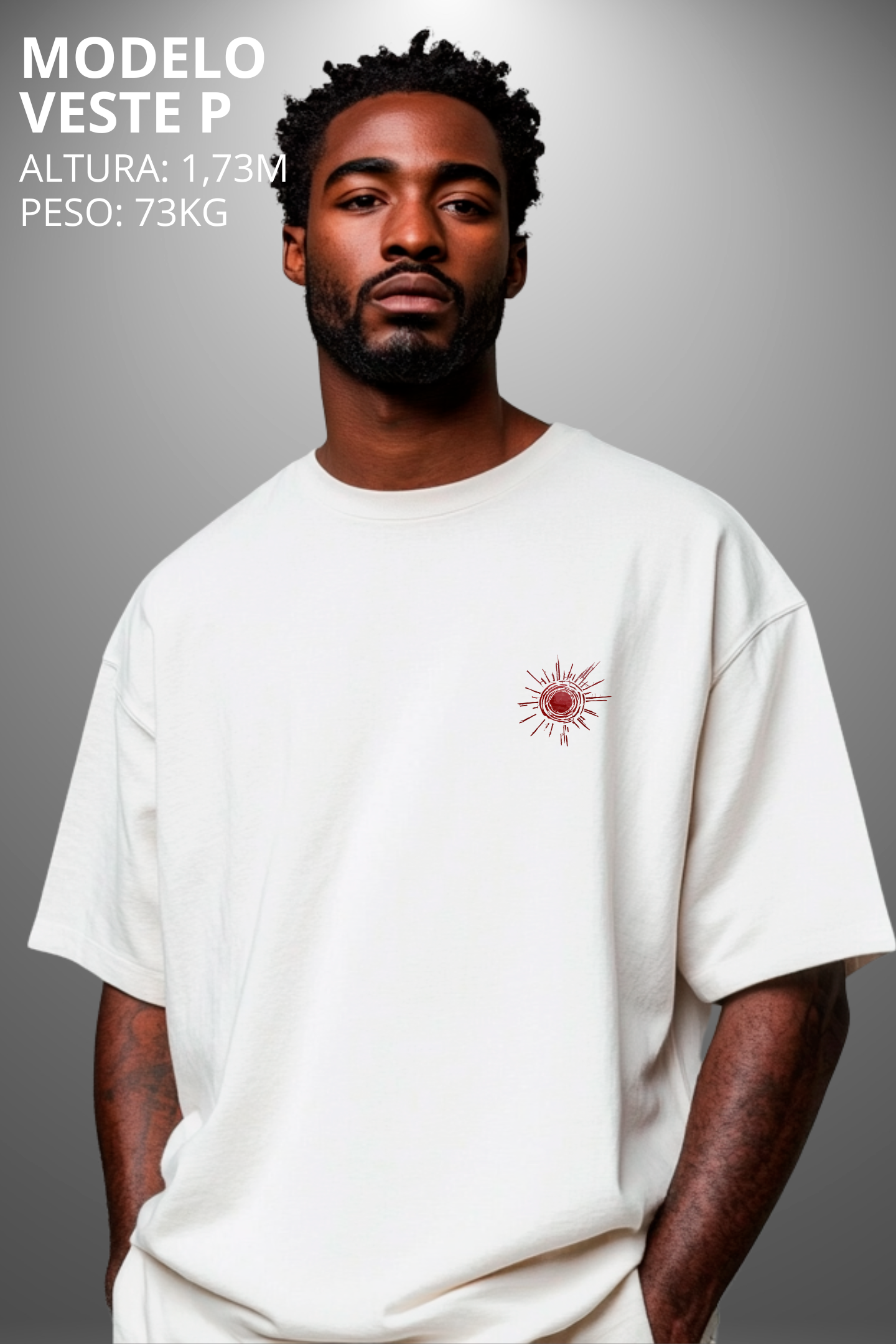 Camiseta Oversized Tshirt Hevor Exclusive Desert Road