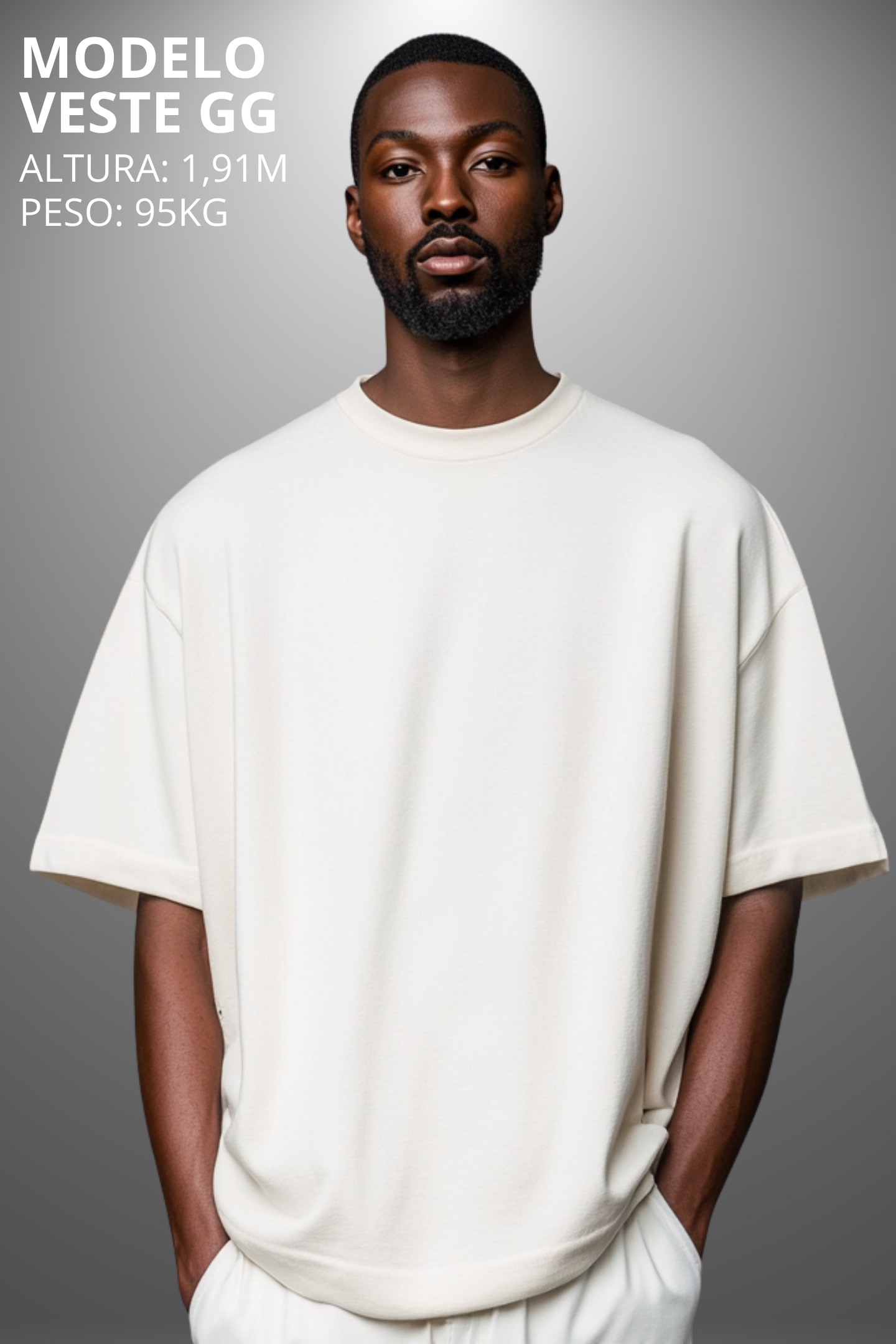 Camiseta Oversized Drop Typography ROD Us Hevor