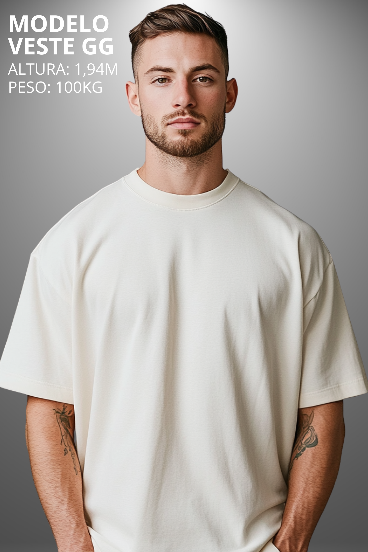 Camiseta Oversized Drop Typography High Life Hevor