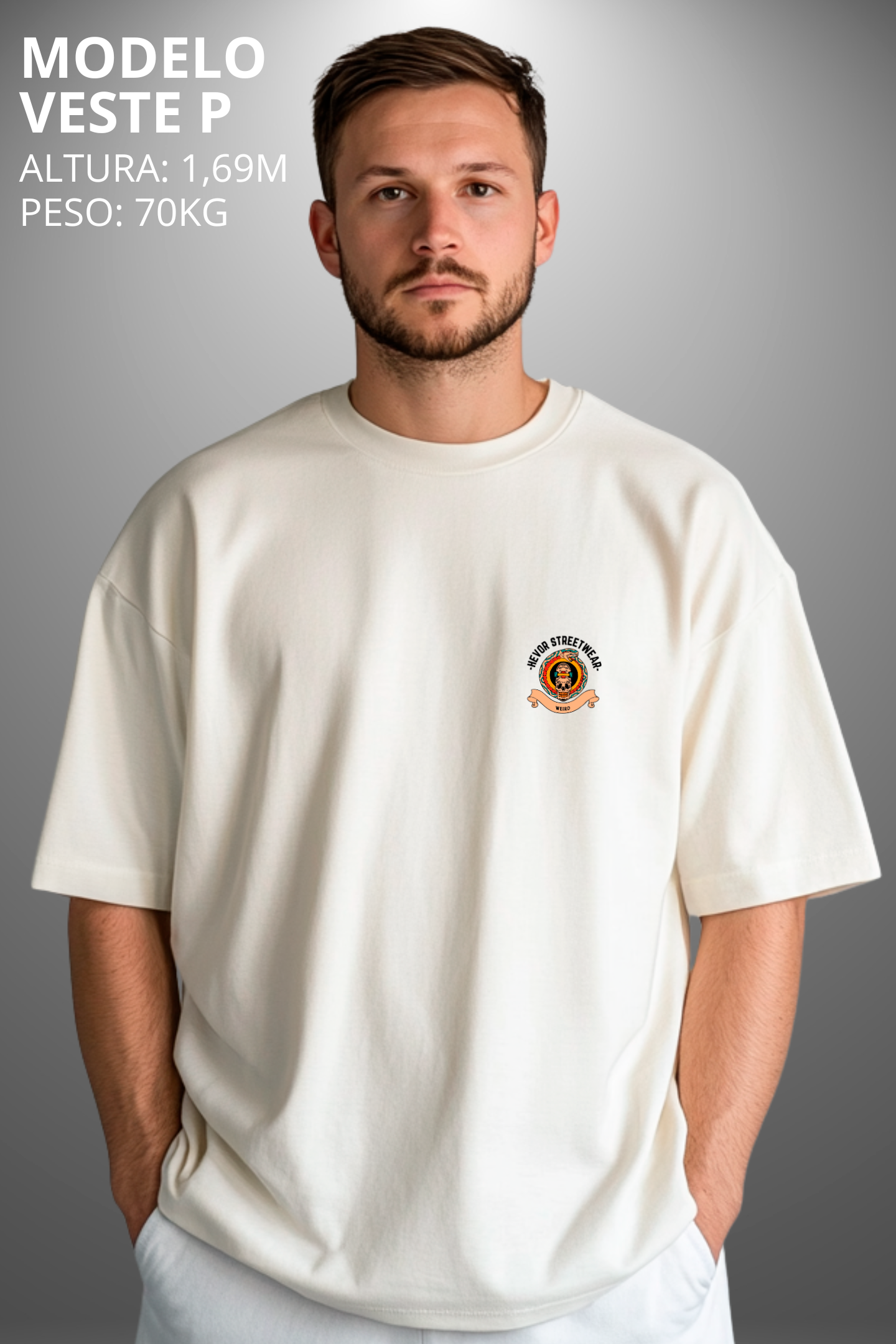Camiseta Oversized Tshirt Hevor Tarot The Star