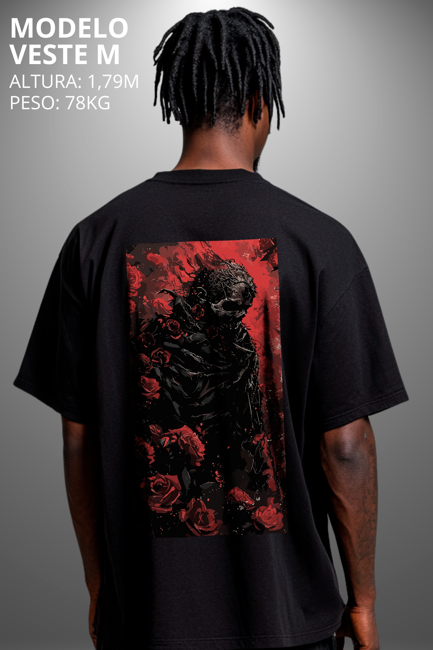 Camiseta Oversized Tshirt Hevor Tarot Kngth