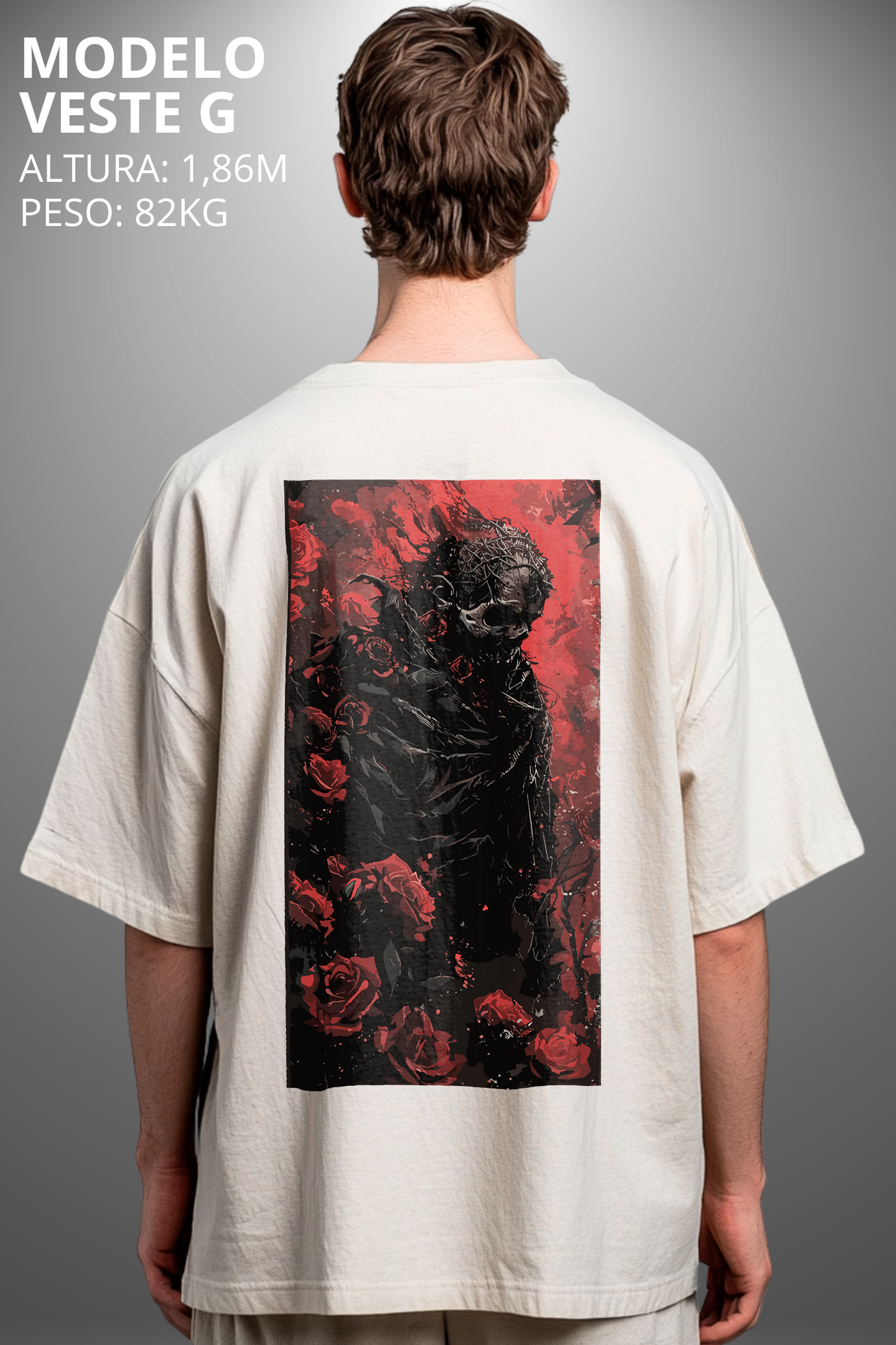 Camiseta Oversized Tshirt Hevor Tarot Kngth