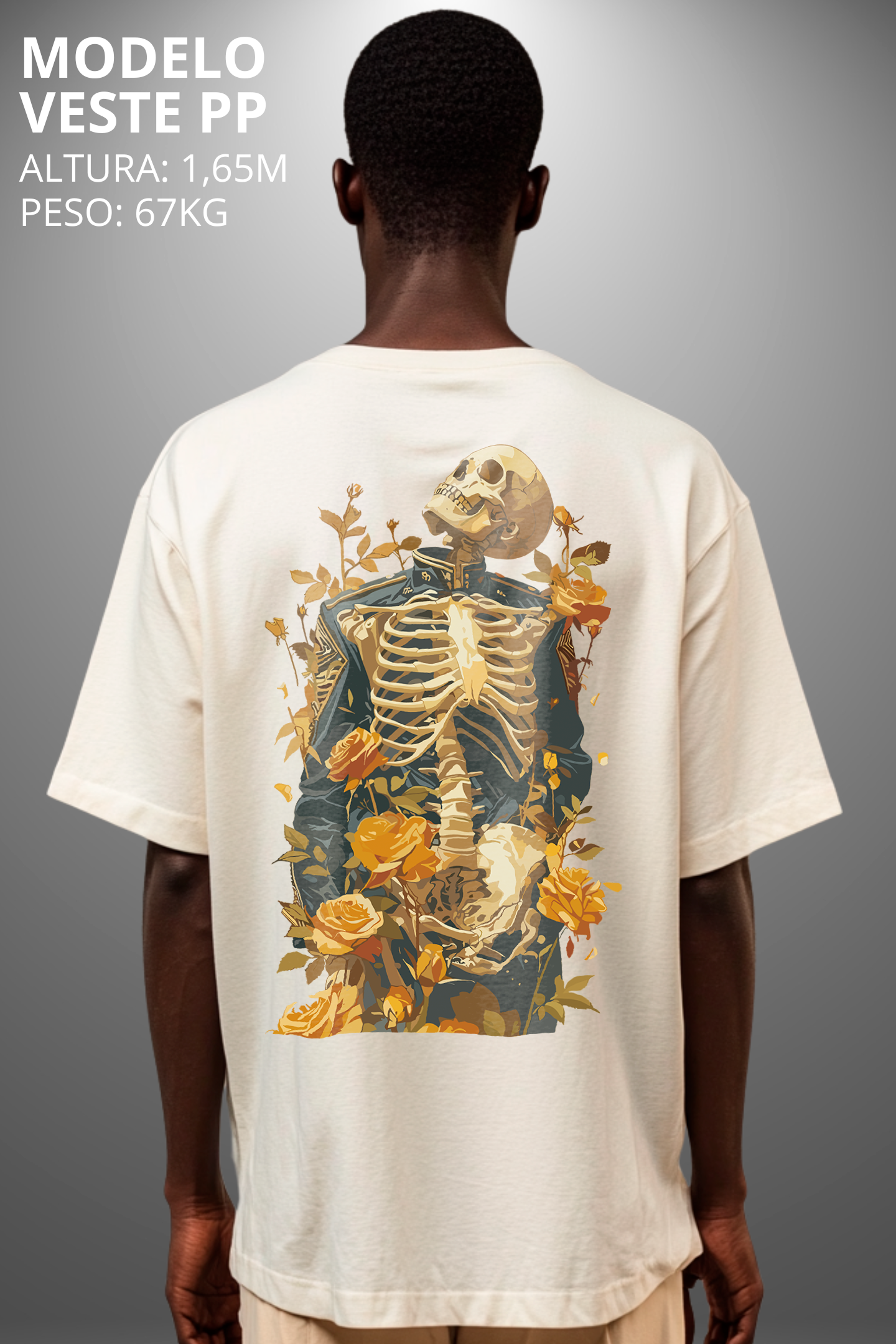 Camiseta Oversized Tshirt Hevor Tarot Sergeant