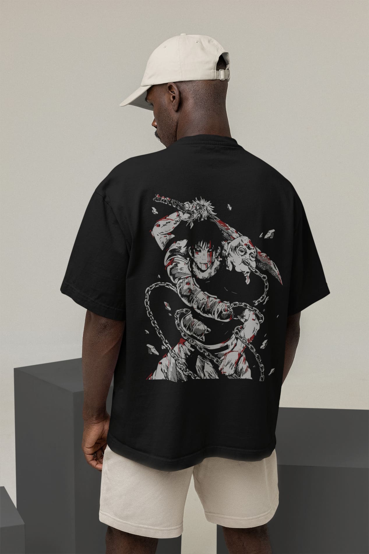 Camiseta Oversized Tshirt Hevor Fushiguro