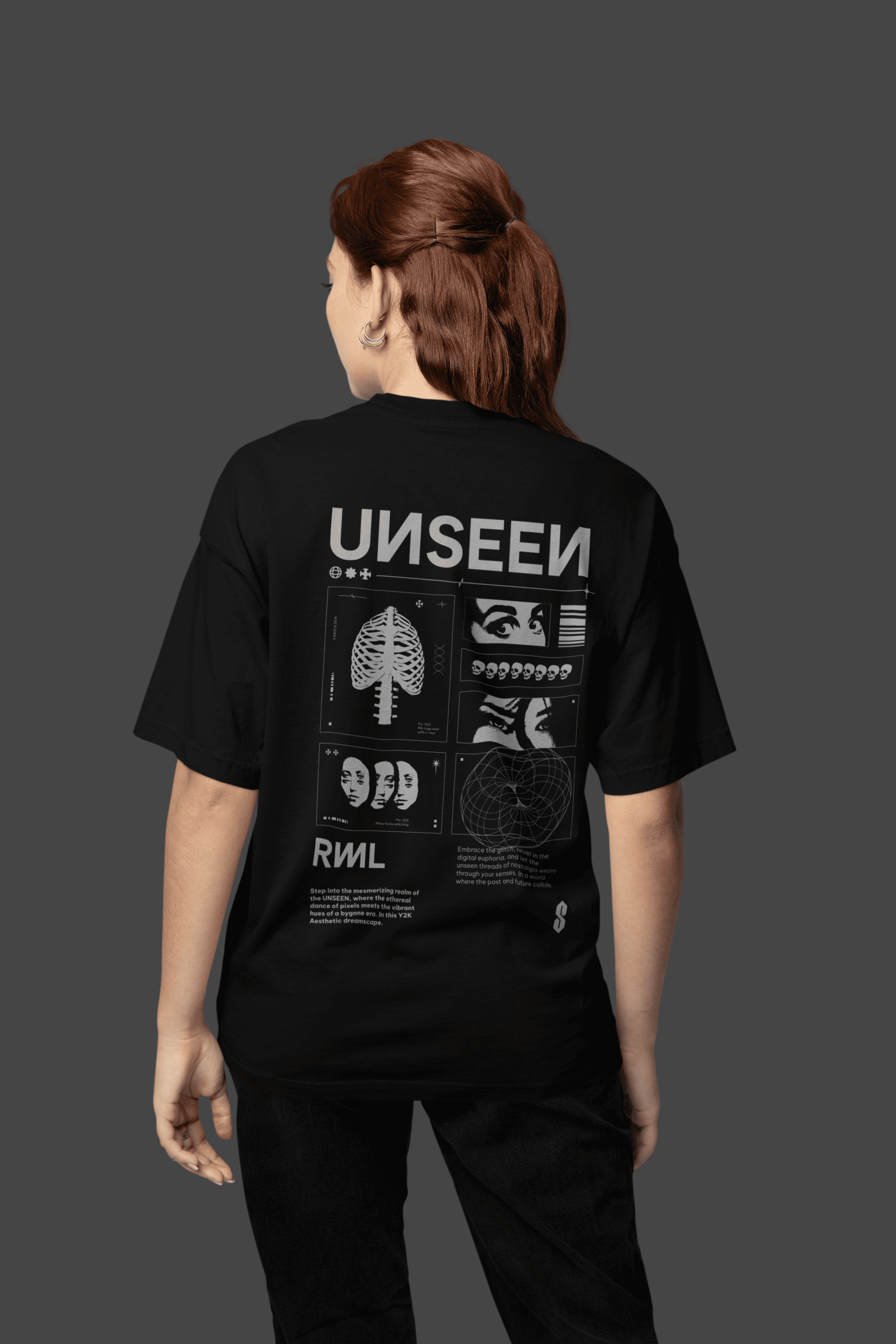 Camiseta Oversized Tarot Unseen Hevor