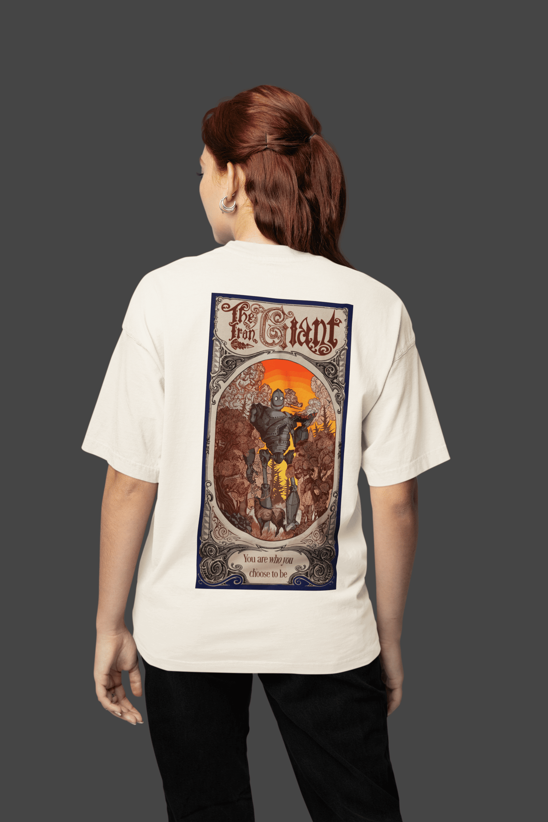 Camiseta Oversized Tshirt Hevor Tarot Chose Bee