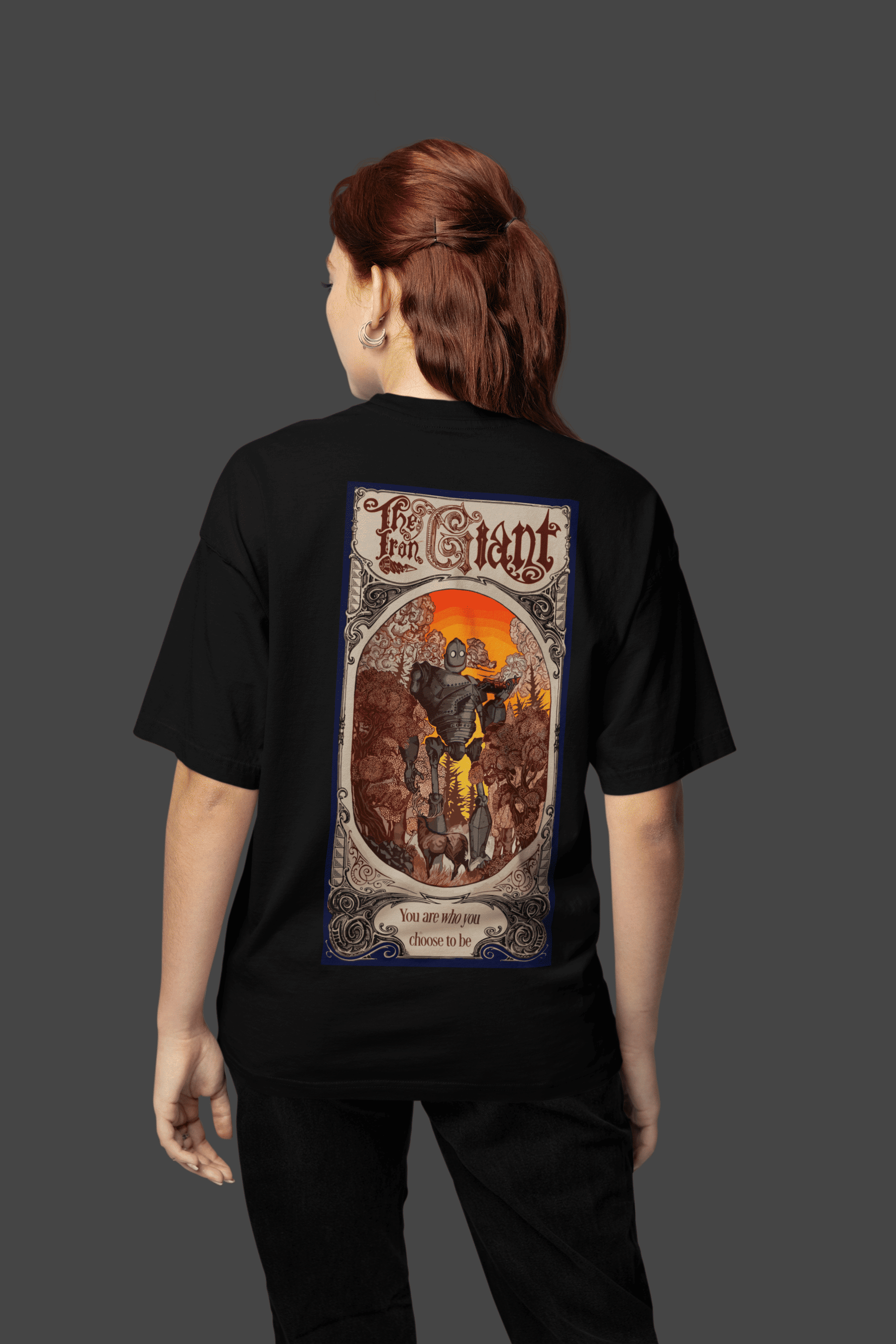 Camiseta Oversized Tshirt Hevor Tarot Chose Bee