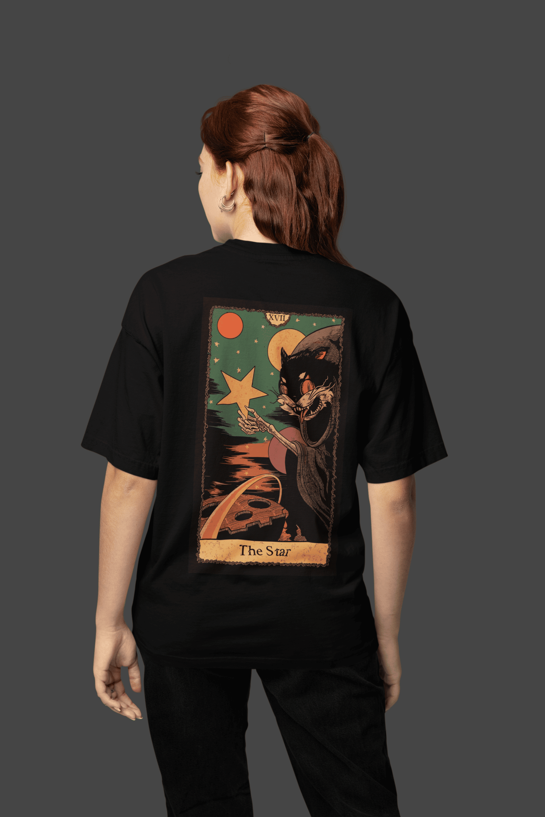 Camiseta Oversized Tshirt Hevor Tarot The Star