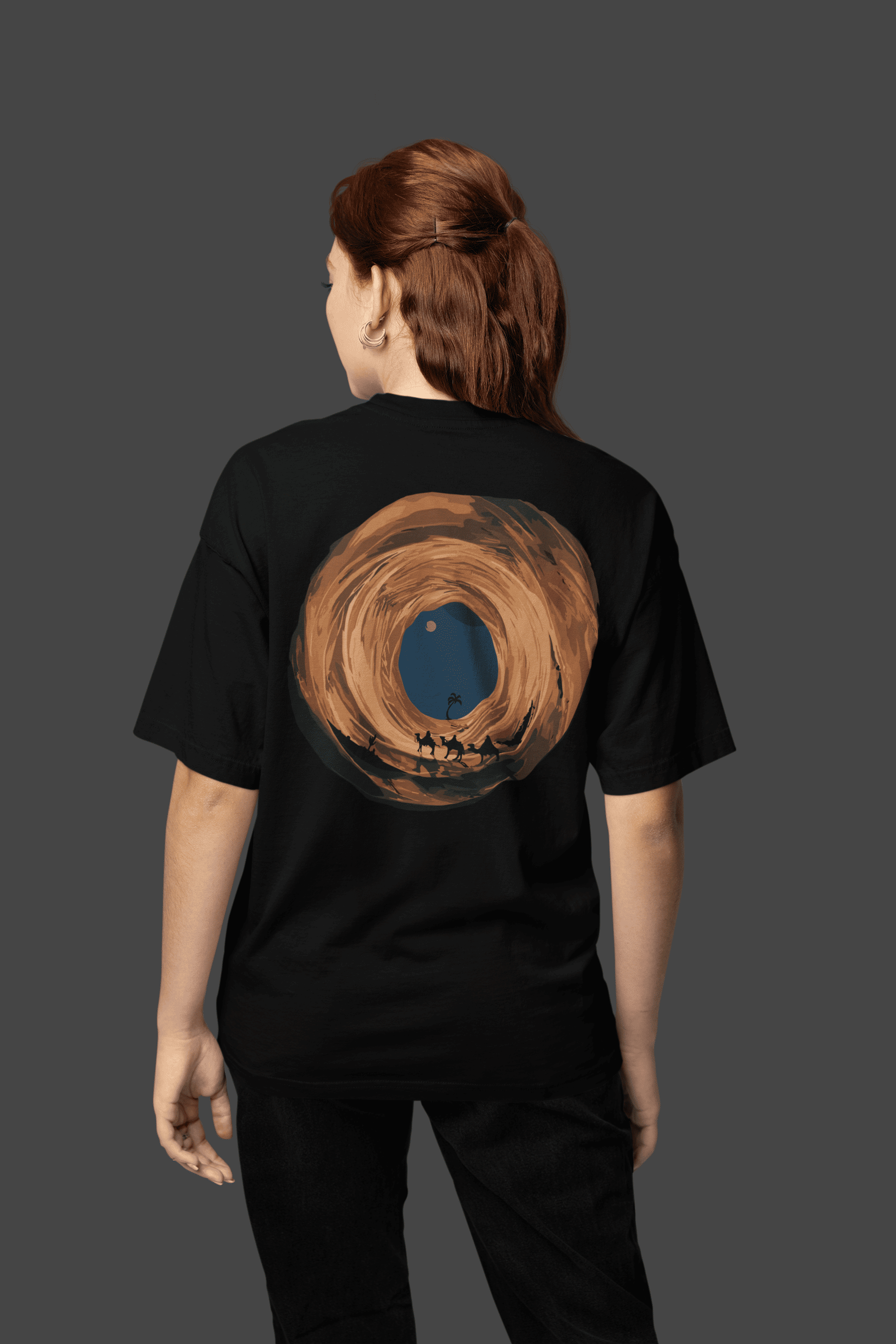 Camiseta Oversized Tshirt Hevor Exclusive Desert
