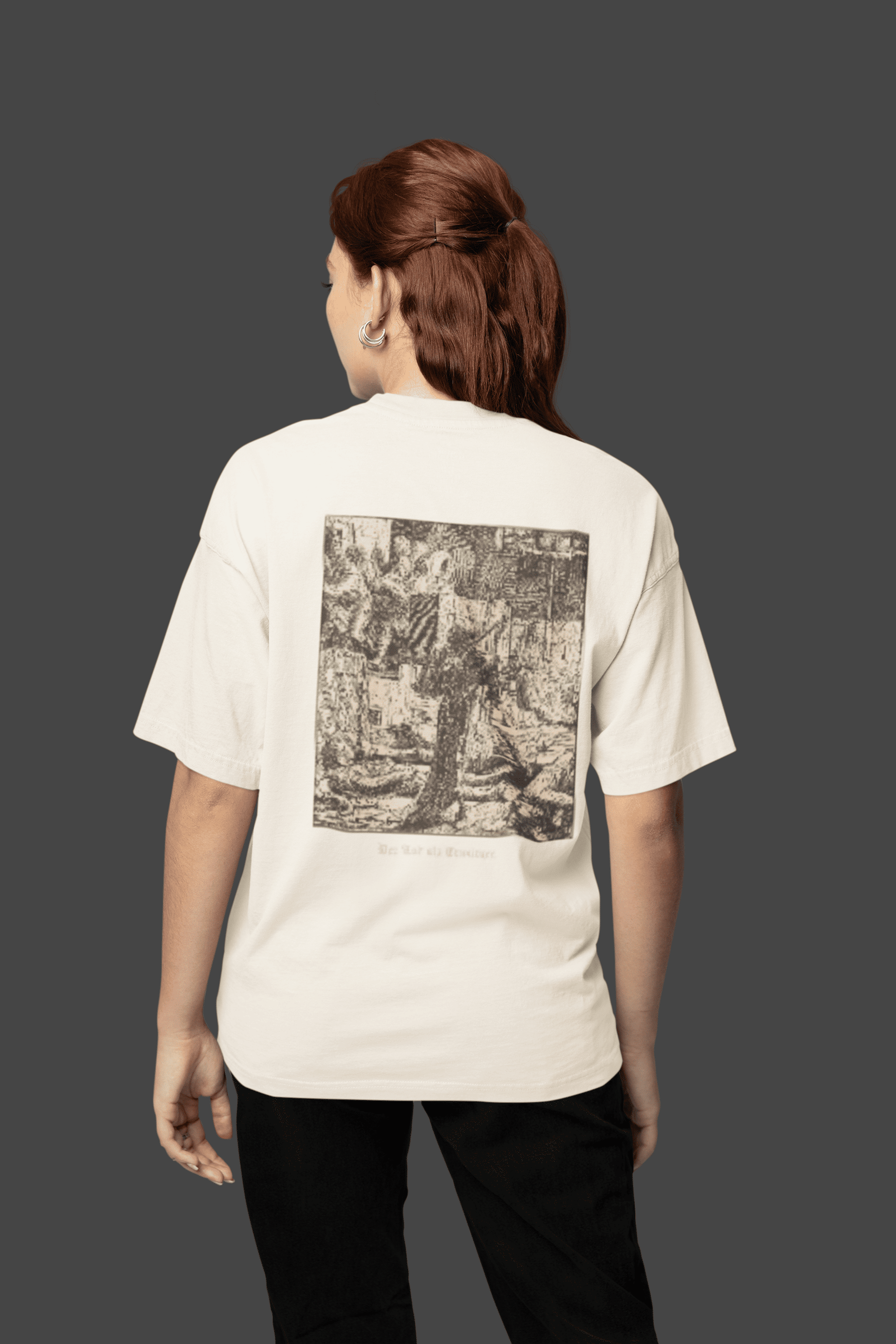 Camiseta Oversized Tshirt Hevor Tarot Final Sigh